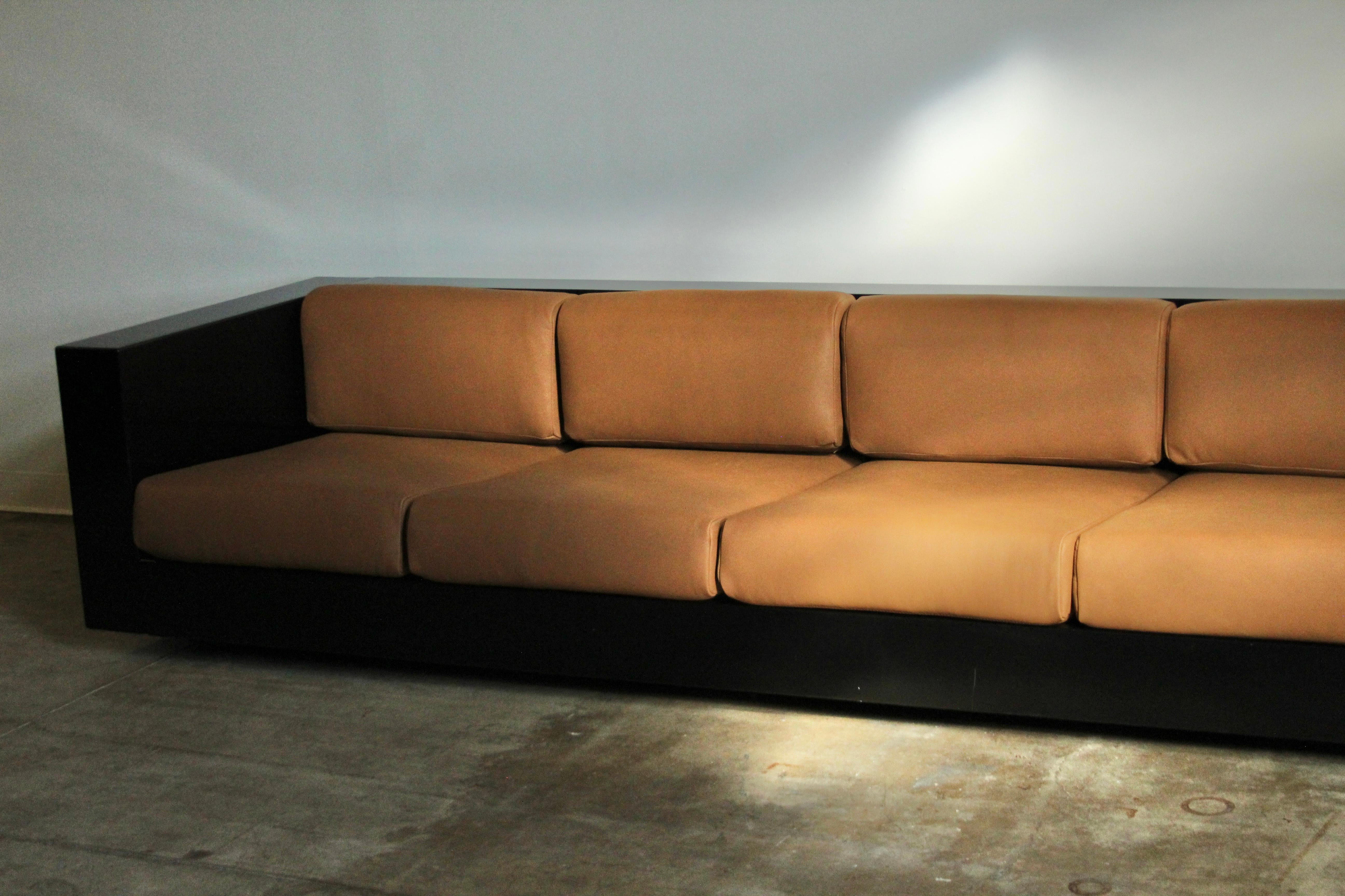 4-Seat 'Saratoga' Sofa by Massimo & Lella Vignelli for Poltronova, 1960s 1