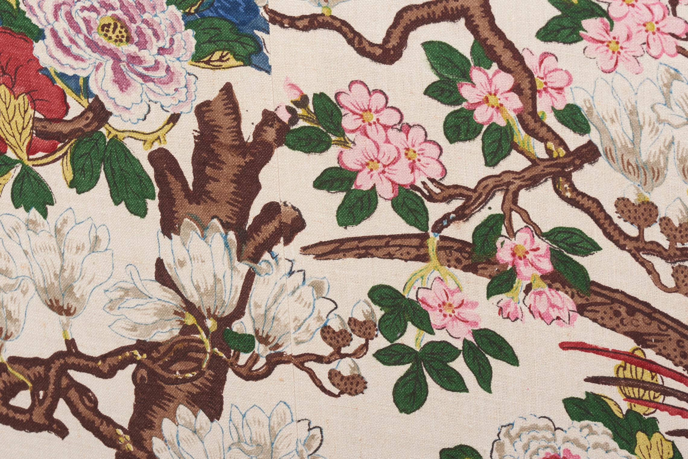 4-Seat Sofa with Floral Fabric by Josef Frank for Svenskt Tenn, 1950s 6