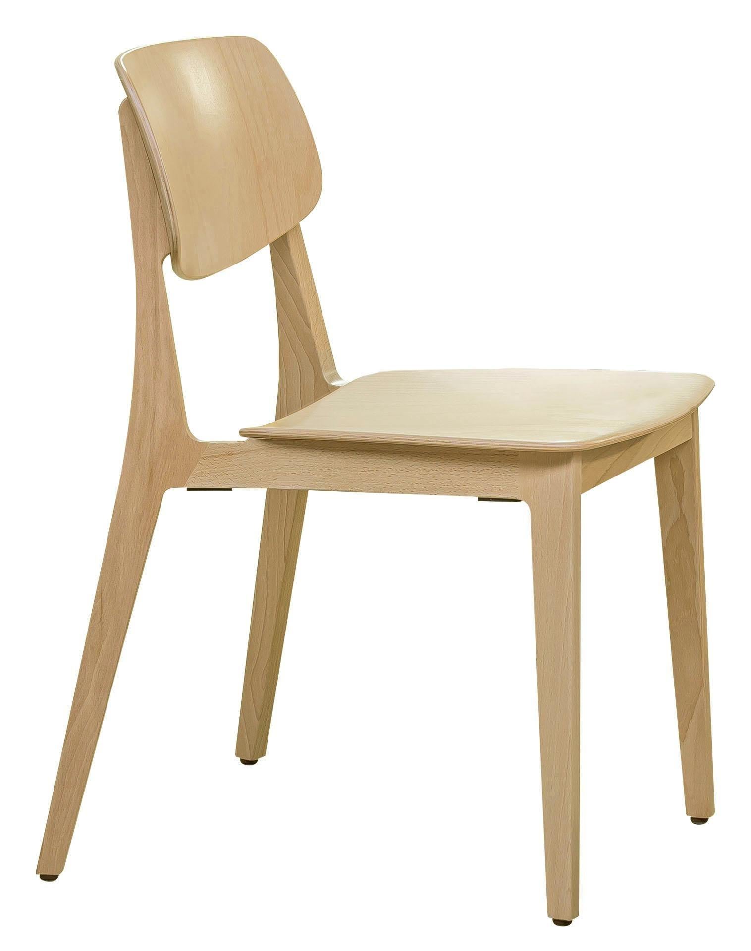 The Felber C14 chair is a Classic and timeless piece of Swiss design.
It is a reedition of the 1940s Classic Dietiker chair. Engineered as patented modular furniture. The seat and back are exchangeable.

The Felber C14 series is a masterpiece of