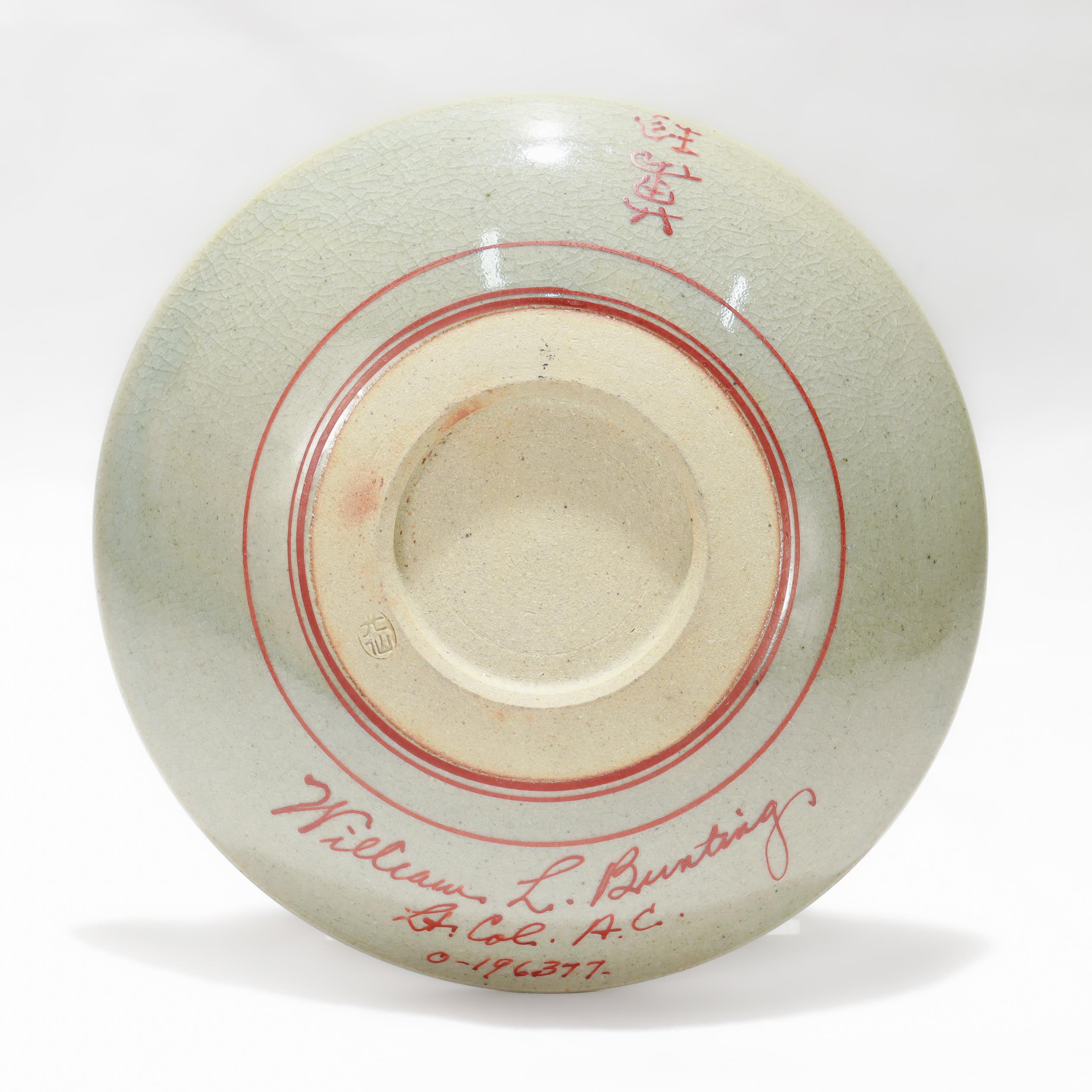 4 Small Post-War Japanese Kousen Kutani Porcelain Plates with Maple Leaves In Good Condition For Sale In Philadelphia, PA