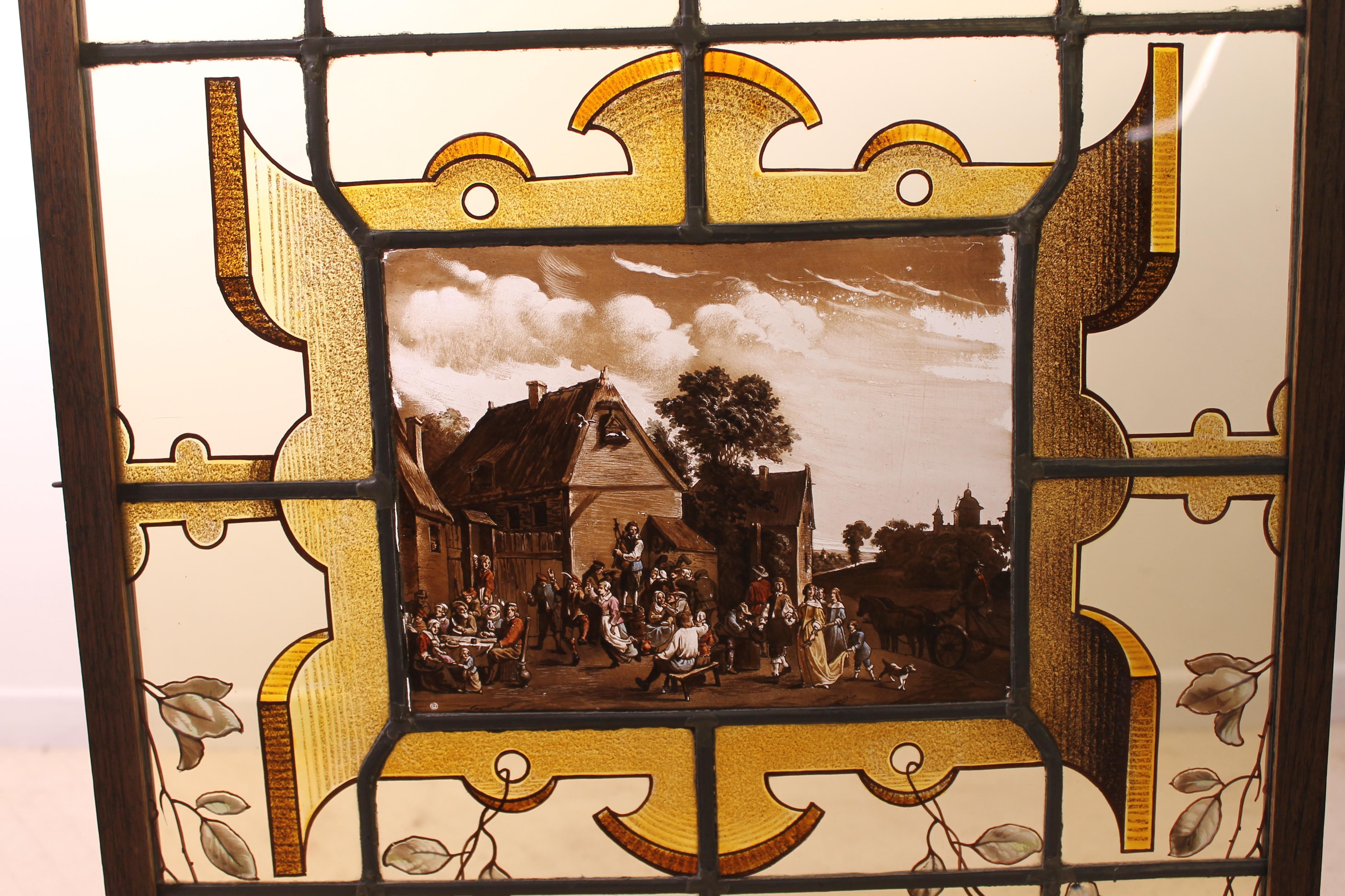 4 Stained glass di pittori del Rinascimento fiammingo e la loro pittura in vendita 9