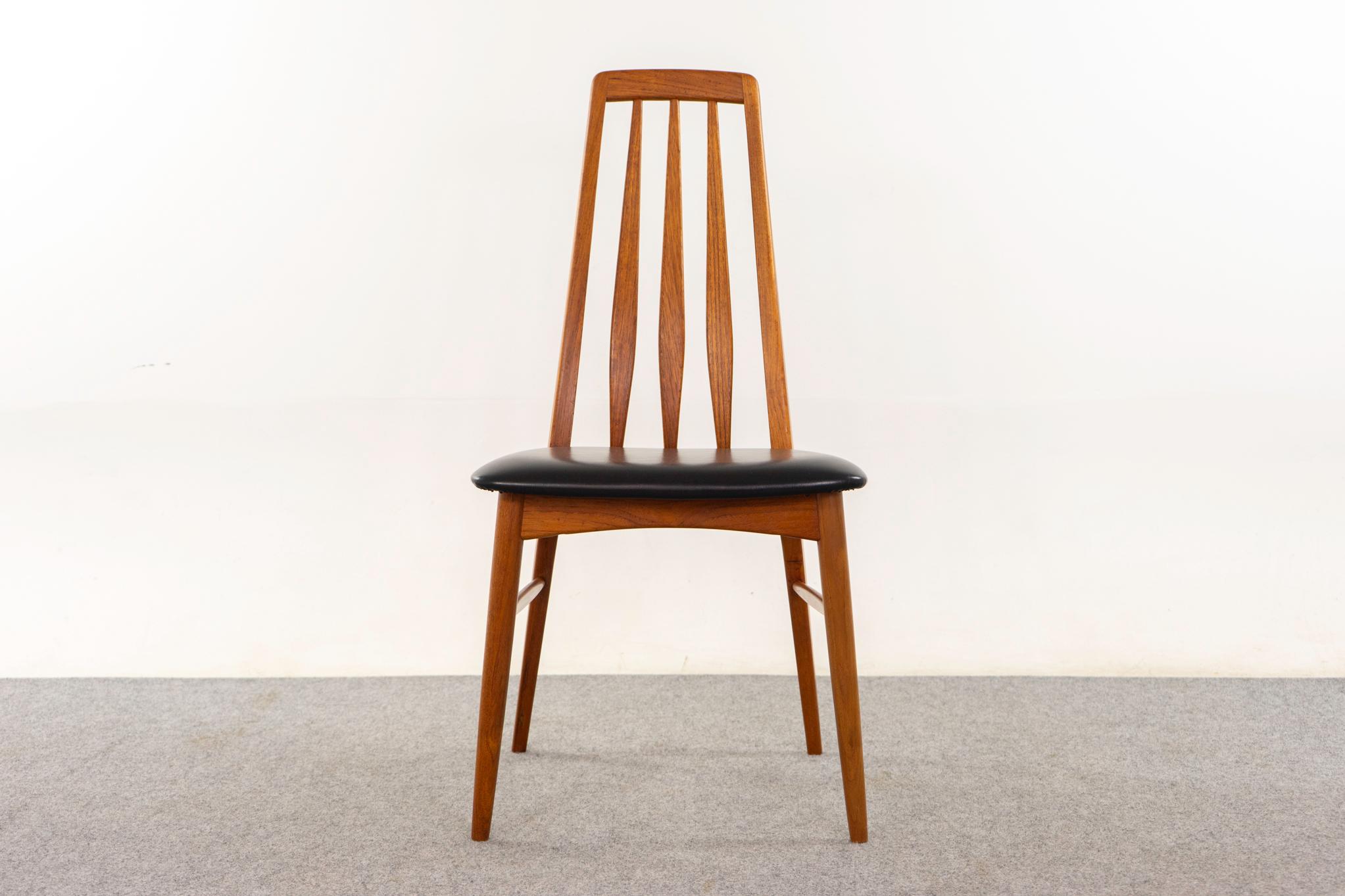 Danois 4 chaises Eva de Niels Kofoed en vente