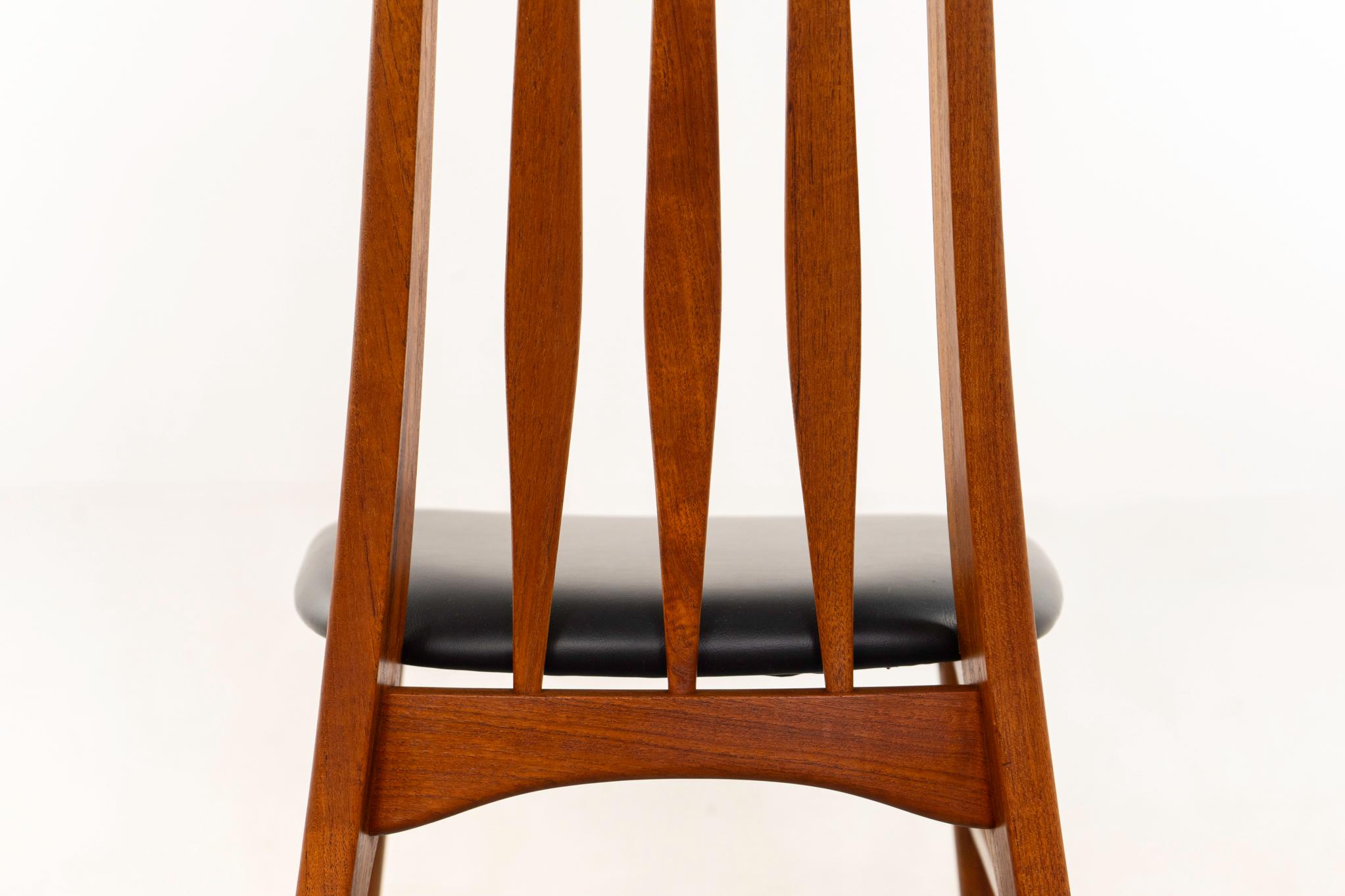 4 chaises Eva de Niels Kofoed en vente 1