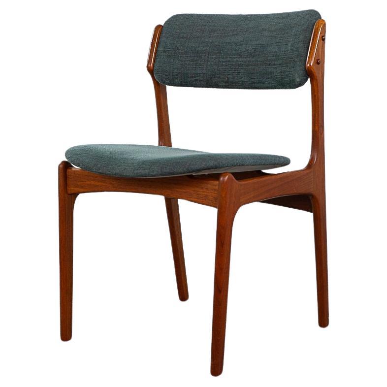 4 Teak Model 49 Dining Chairs by Erik Buch