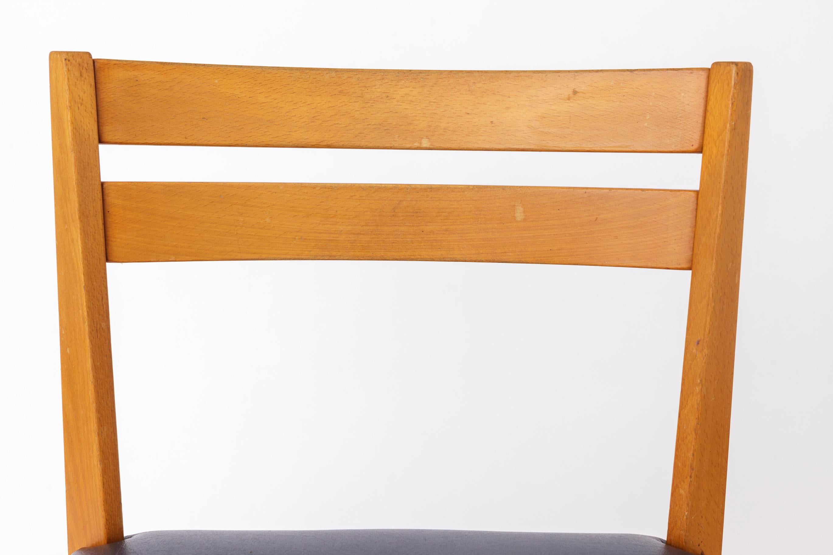 4 Thonet Chairs Vintage 1970s - German Design For Sale 1