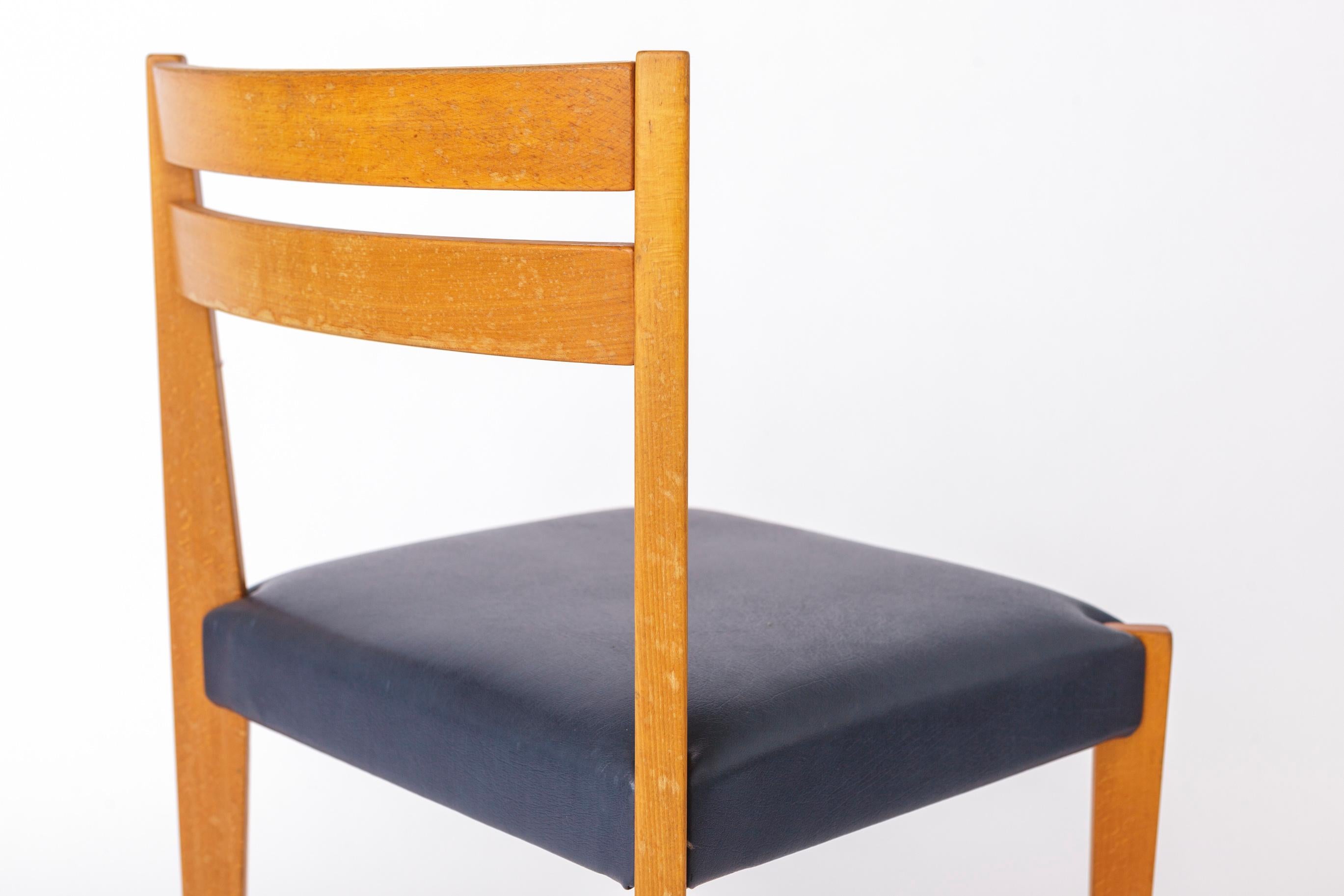 4 Thonet Chairs Vintage 1970s - German Design For Sale 2