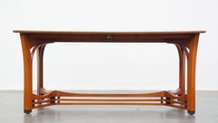 Mesa de comedor de diseño Art Nouveau de Schuitema para 4 ó 6 personas con detalles impresionantes