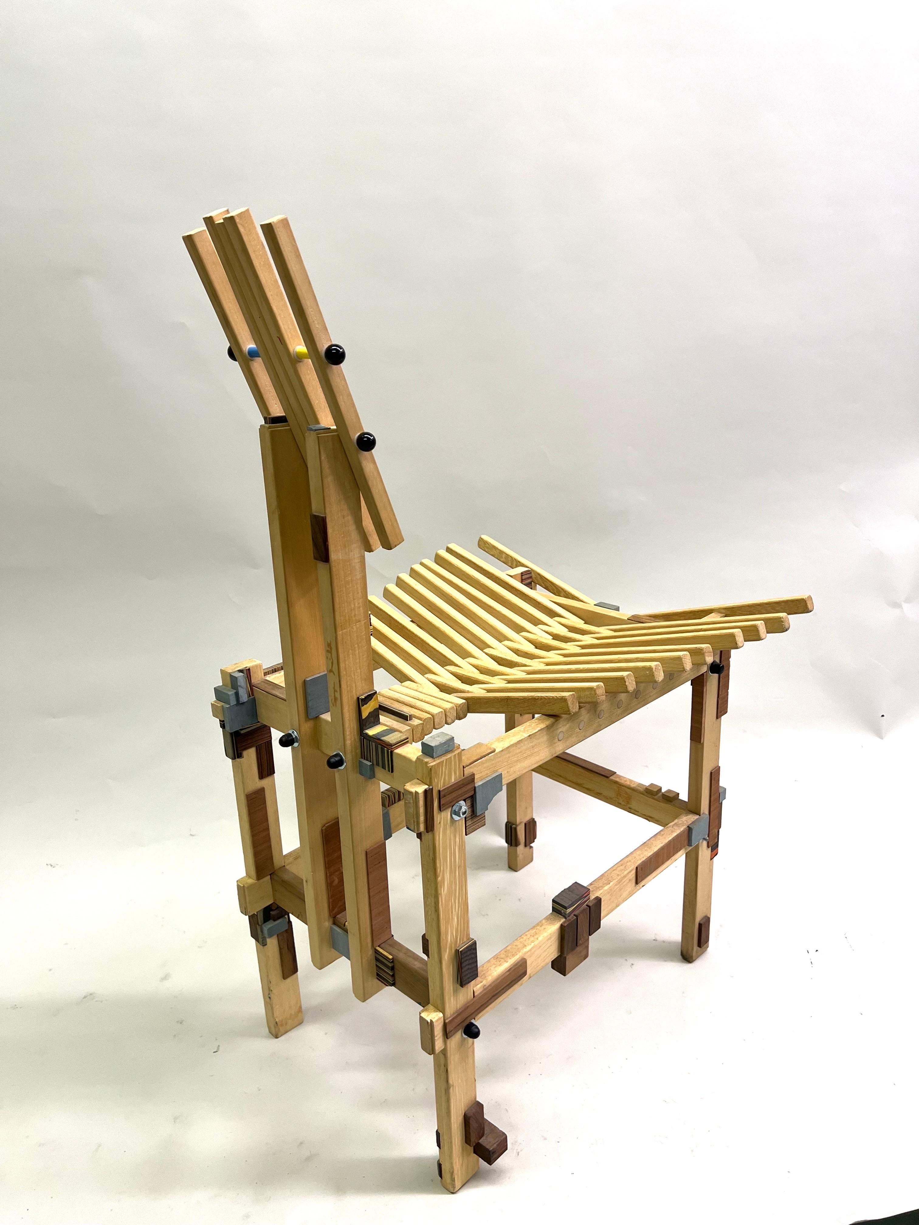 4 Unique Italian Artist Made Chairs, Campana Brothers For Sale 6
