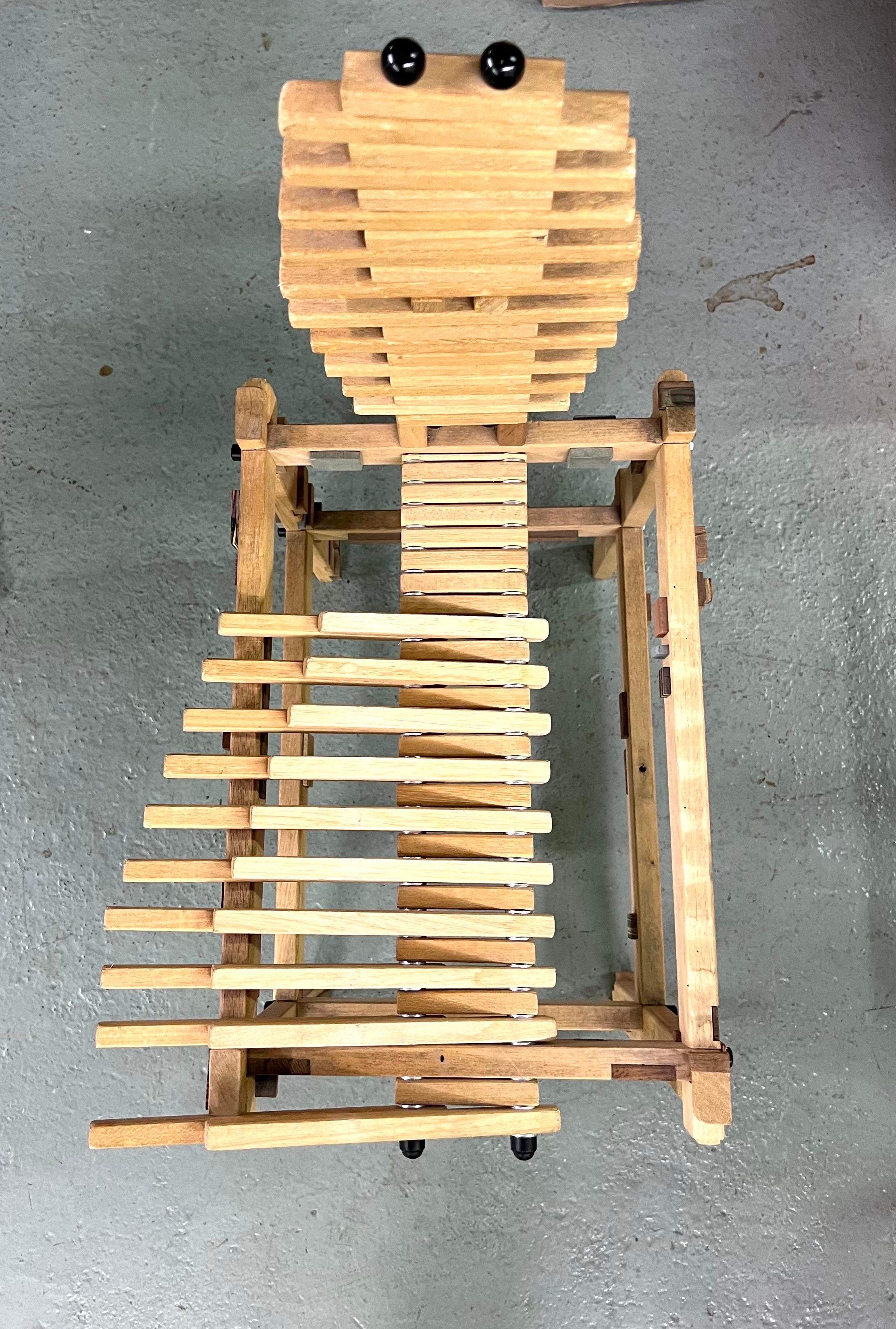 4 Unique Italian Artist Made Chairs, Campana Brothers For Sale 10