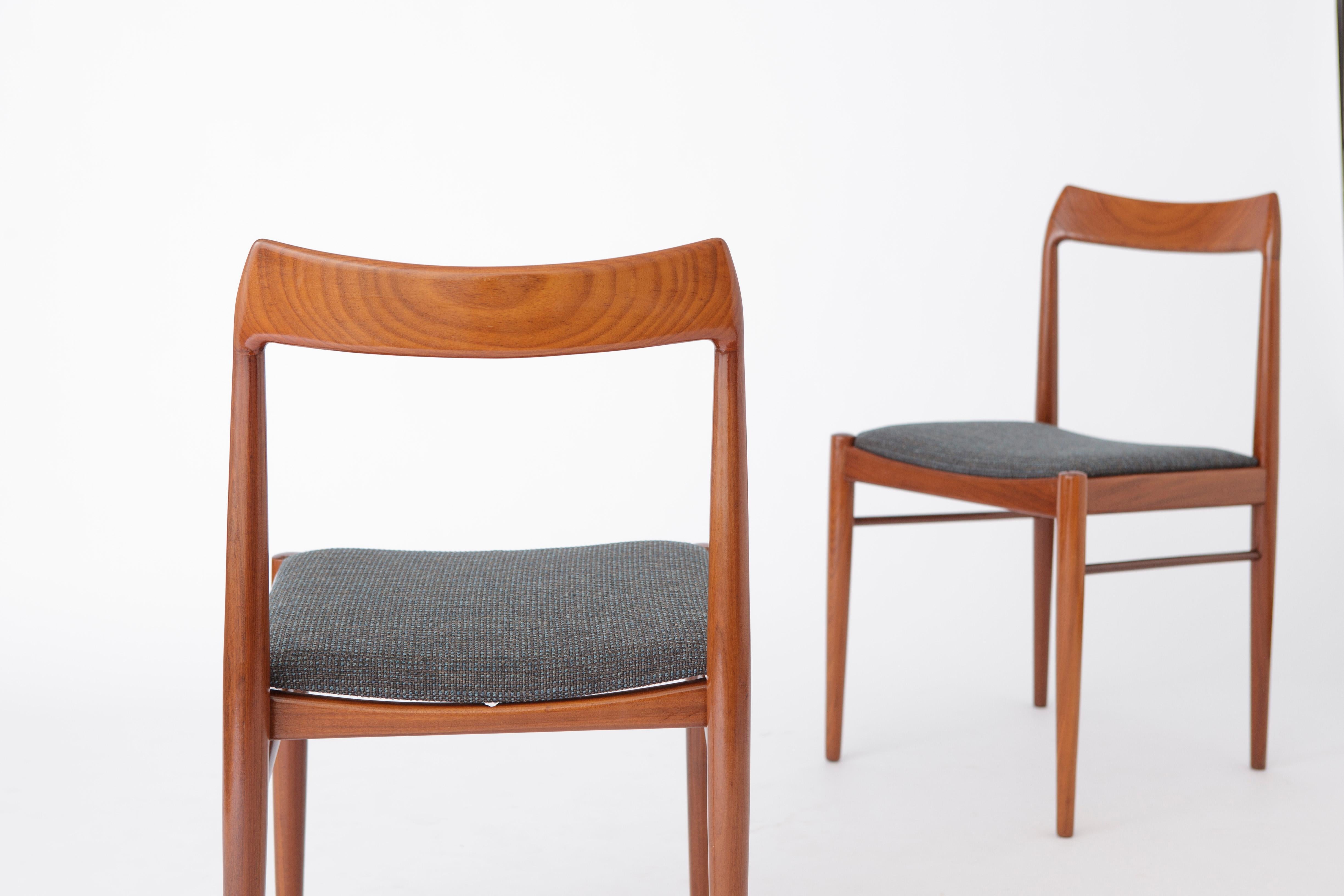 4 Vintage Chairs, 1960s-1970s, Germany In Good Condition For Sale In Hannover, DE