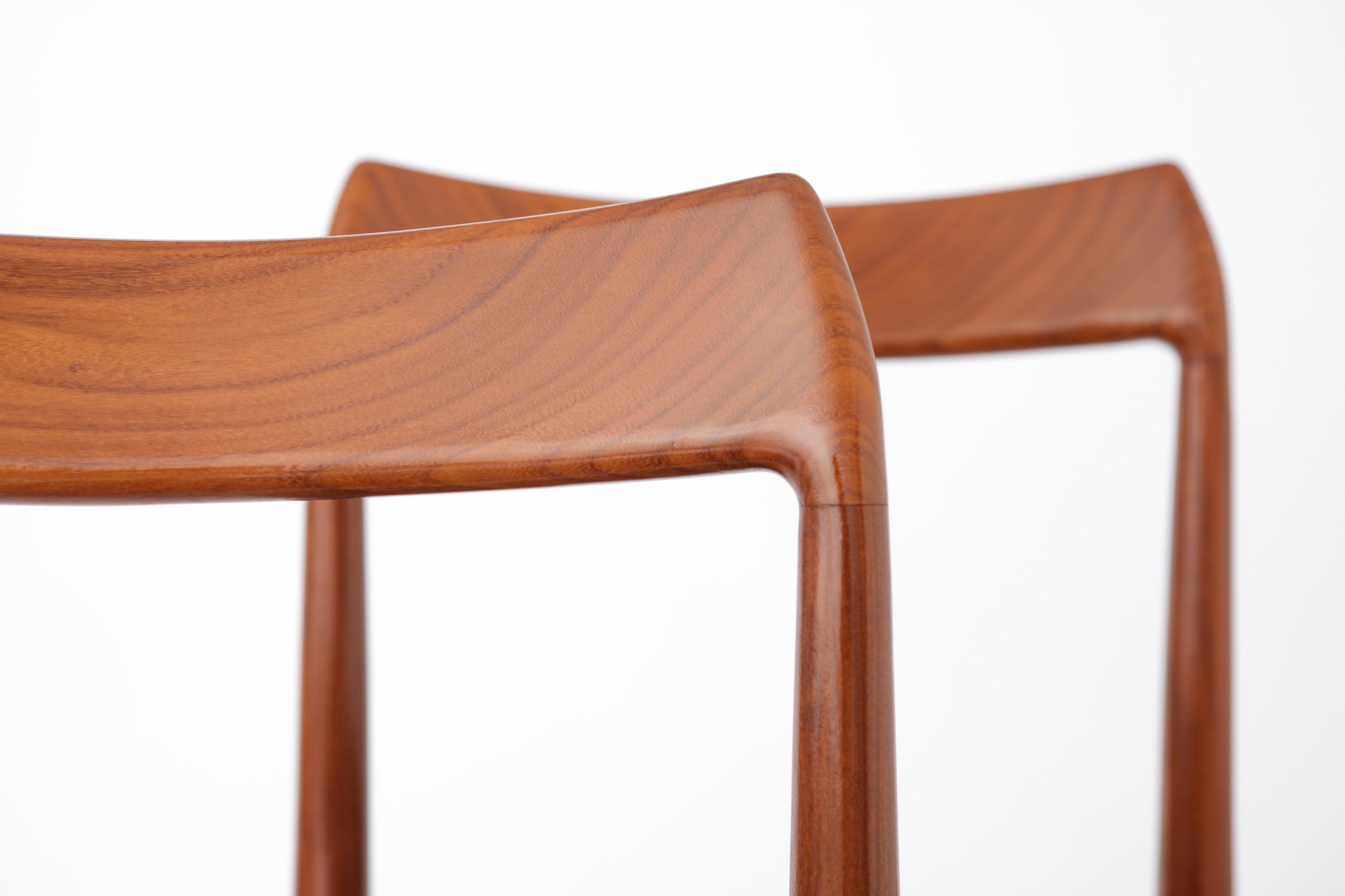 Mid-20th Century 4 Vintage Chairs, 1960s-1970s, Germany For Sale