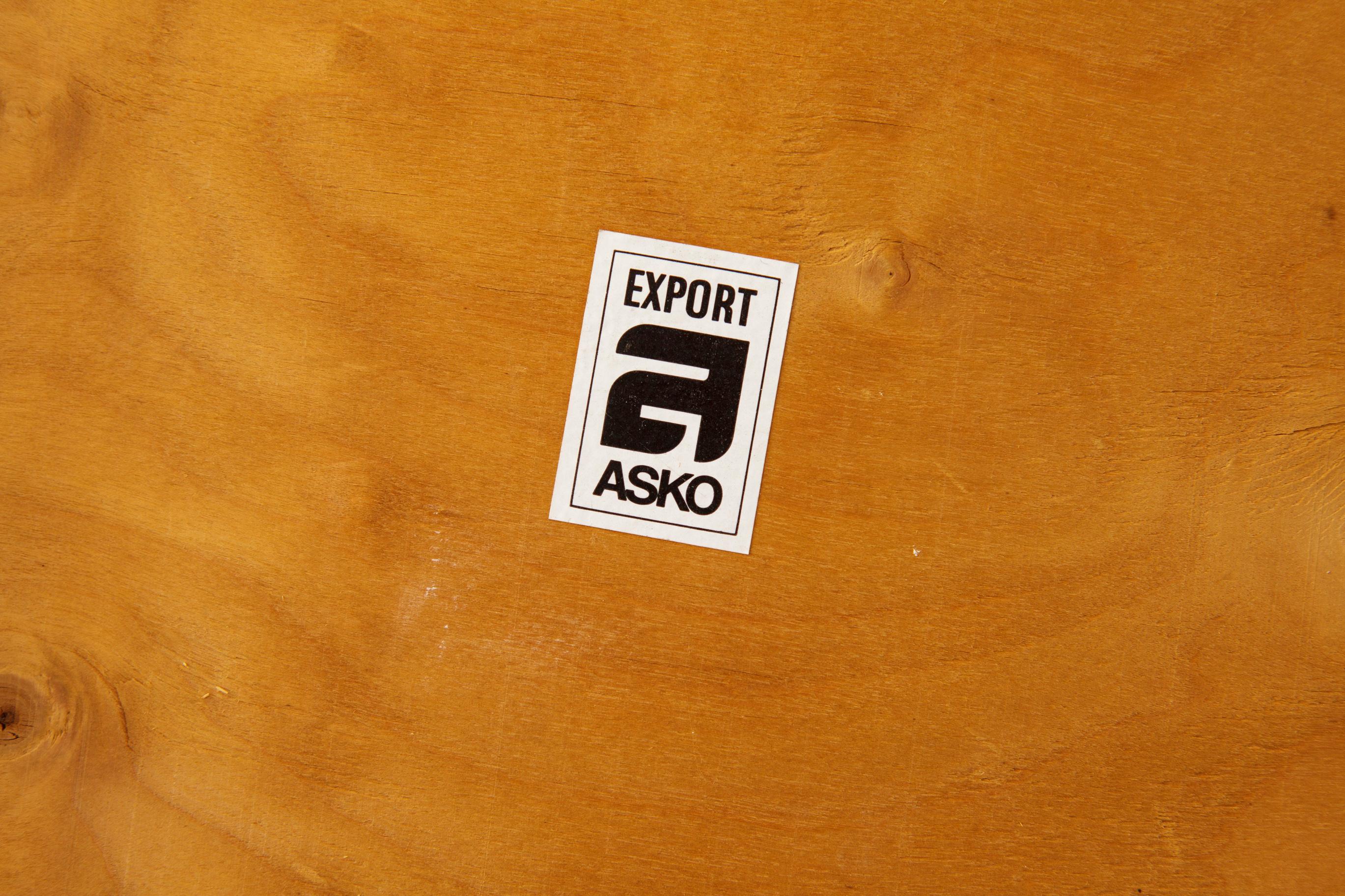 Finnish 4 Vintage Chairs by Esko Pajamies for Asko, 1960s For Sale