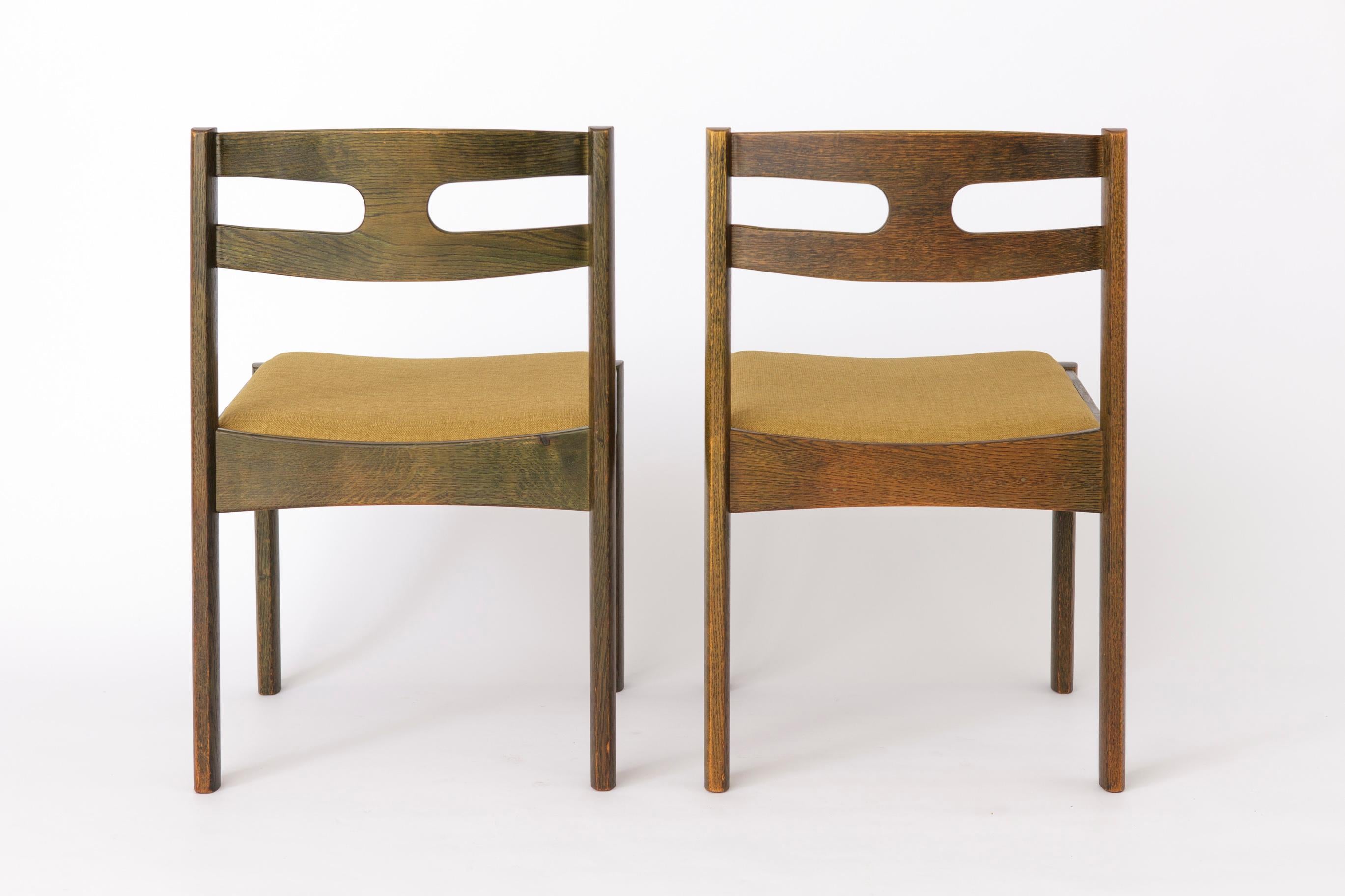Teak 4 Vintage Chairs by Esko Pajamies for Asko, 1960s For Sale