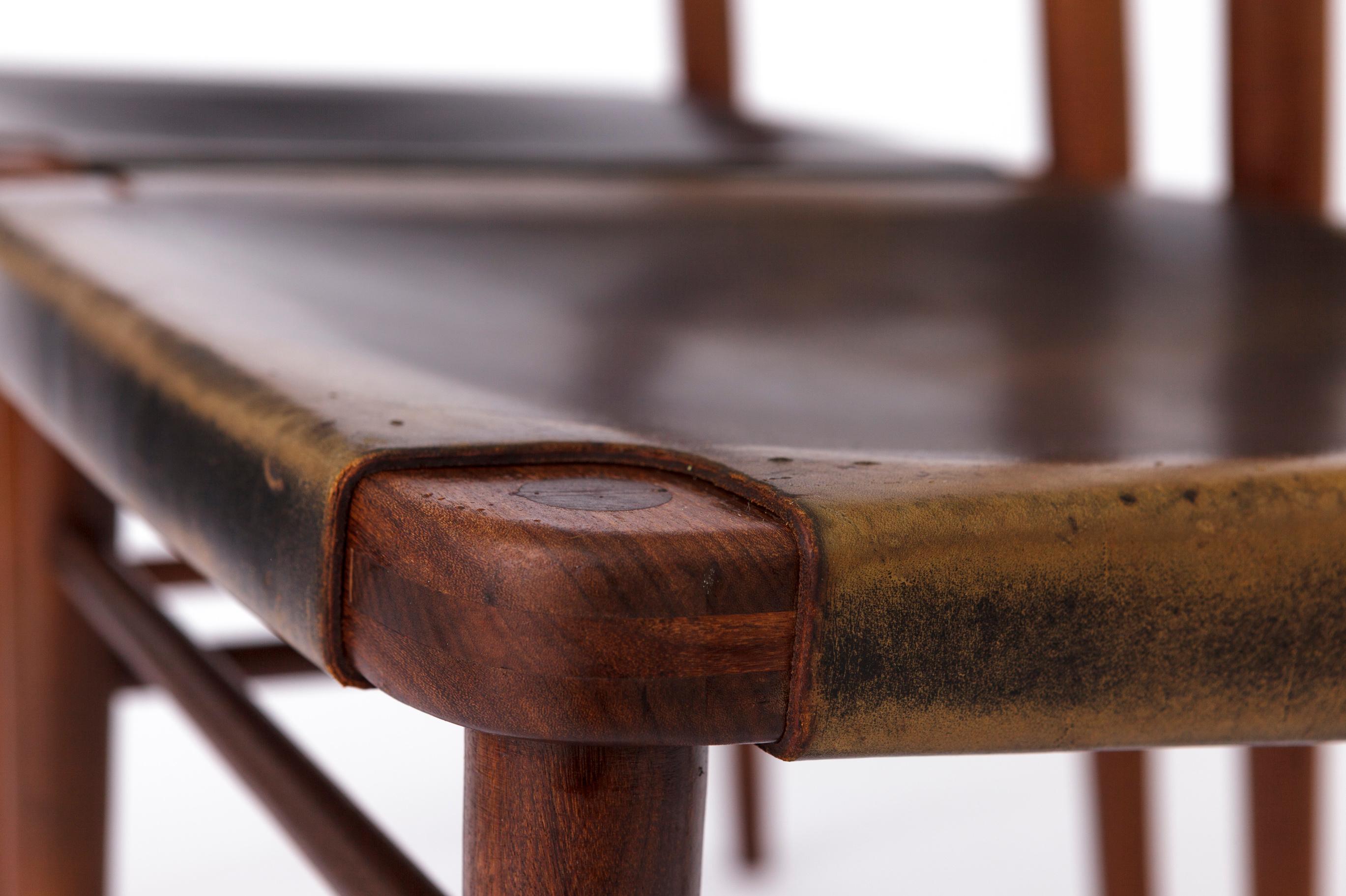 4 Vintage Chairs by Georg Leowald for Wilkhahn, Germany, 1960s, Teak For Sale 5