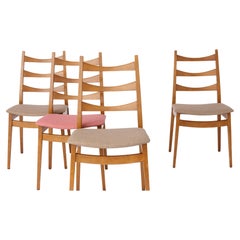 4 Vintage Dining Chairs 1960s-1970s Germany