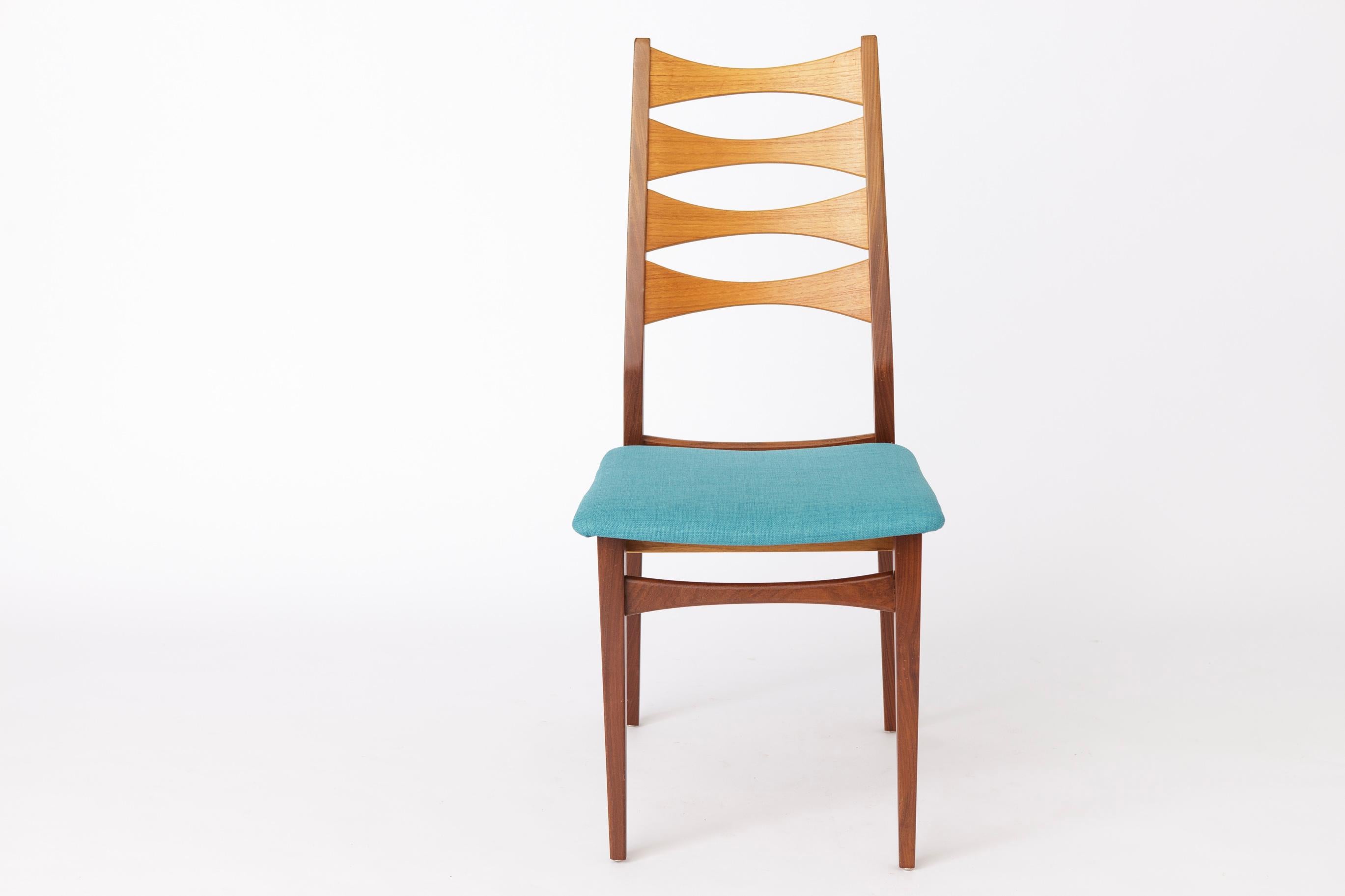 Polished 4 Vintage Dining Chairs 1960s - German Design For Sale