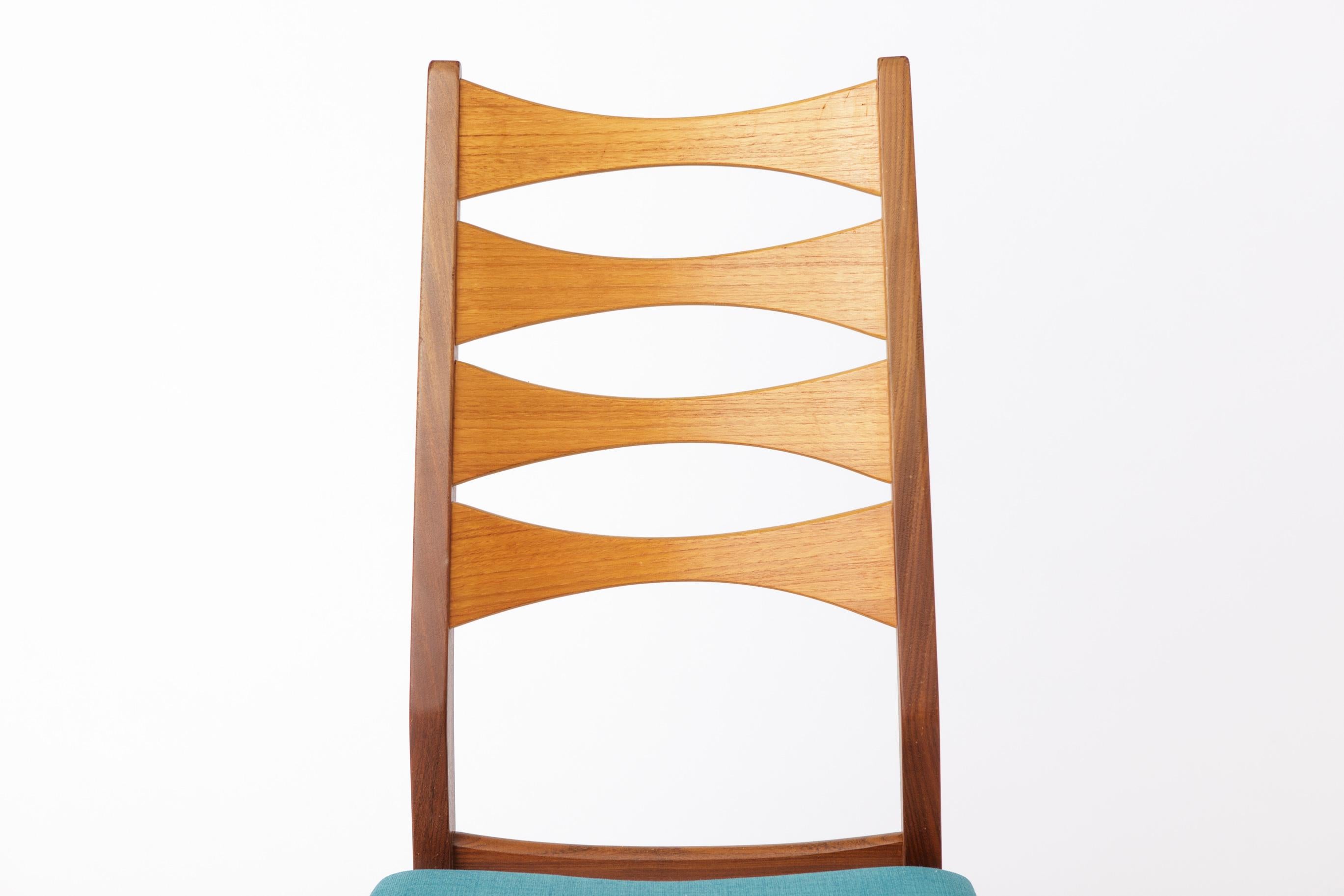 4 Vintage Dining Chairs 1960s - German Design In Good Condition For Sale In Hannover, DE