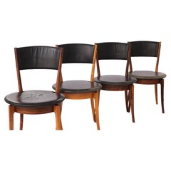 4 Vintage Dining Chairs by Kai Lyngfeldt for Soren Willadsens, 1960s Rosewood