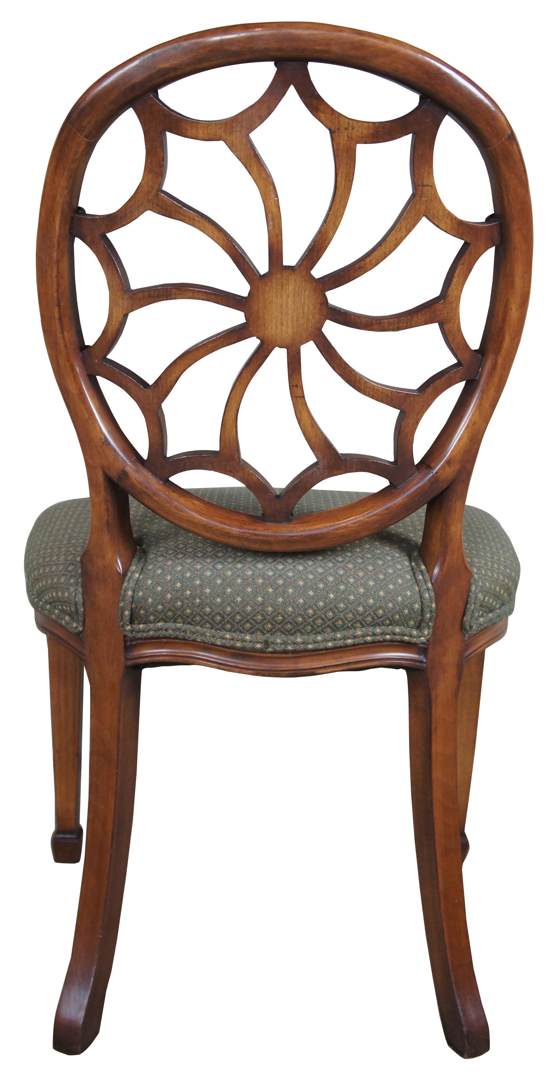 spider back dining chairs