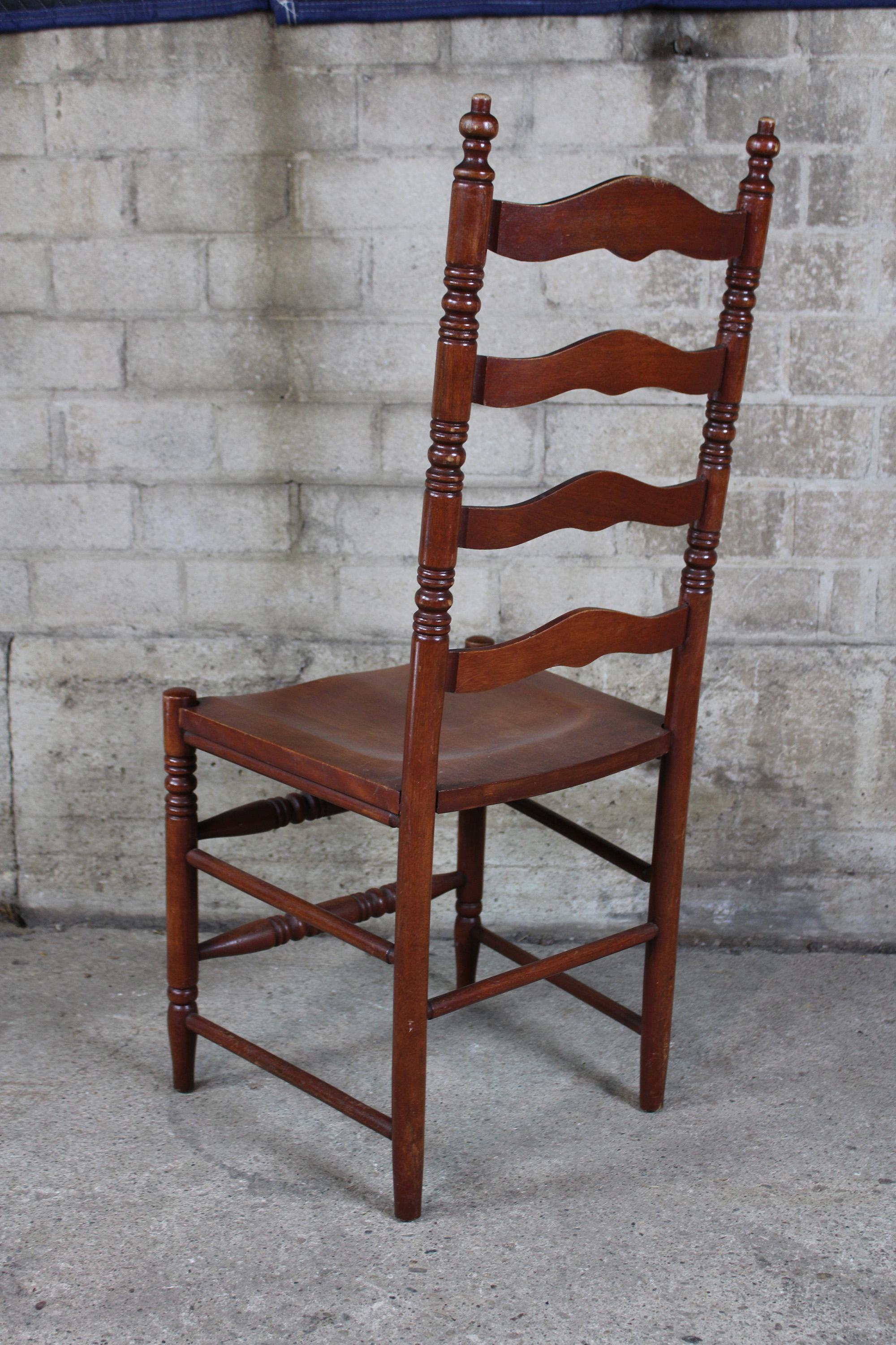 ladder back farmhouse chairs