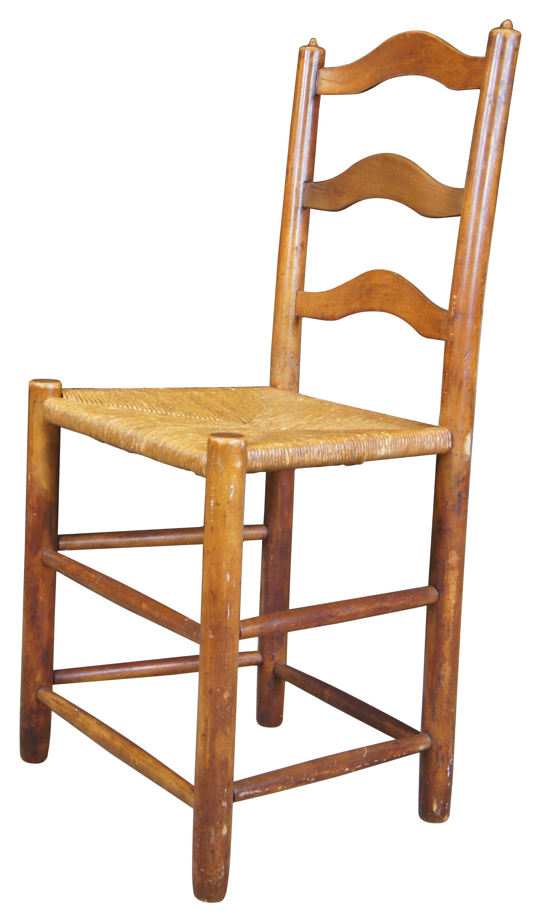 stickley ladder back chairs