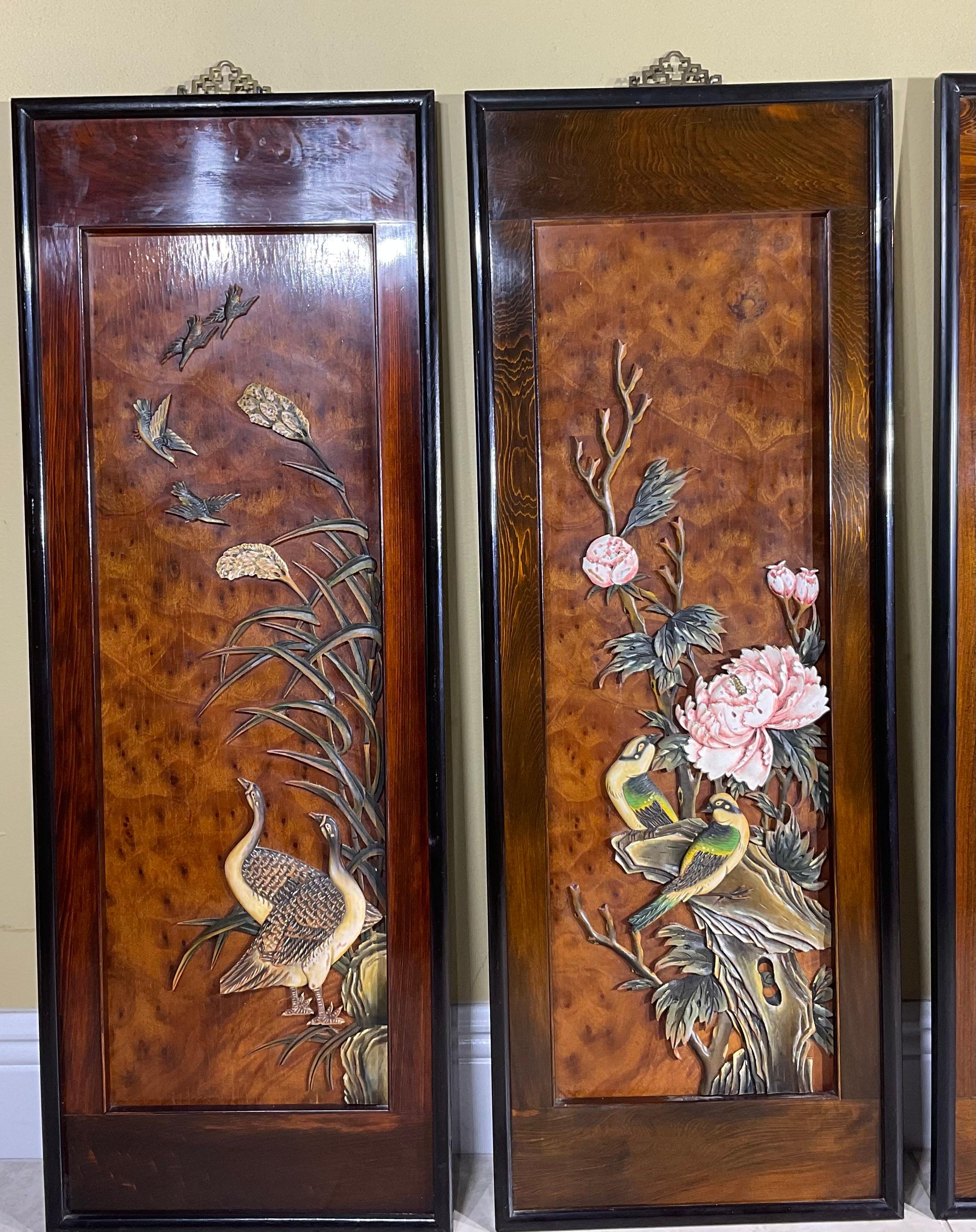 chinese wooden wall panels