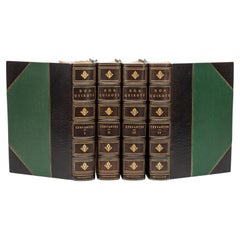 4 vol. Migues de Cervantes, El Quijote.