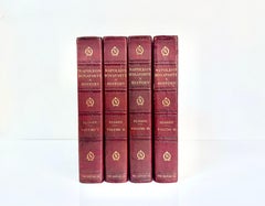 4 vol. William Milligan Sloane, Life of Napoleon Bonaparte. First Edition.