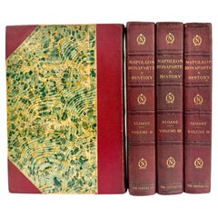 4 volúmenes. William Milligan Sloane, «La vida de Napoleón Bonaparte». Primera edición.