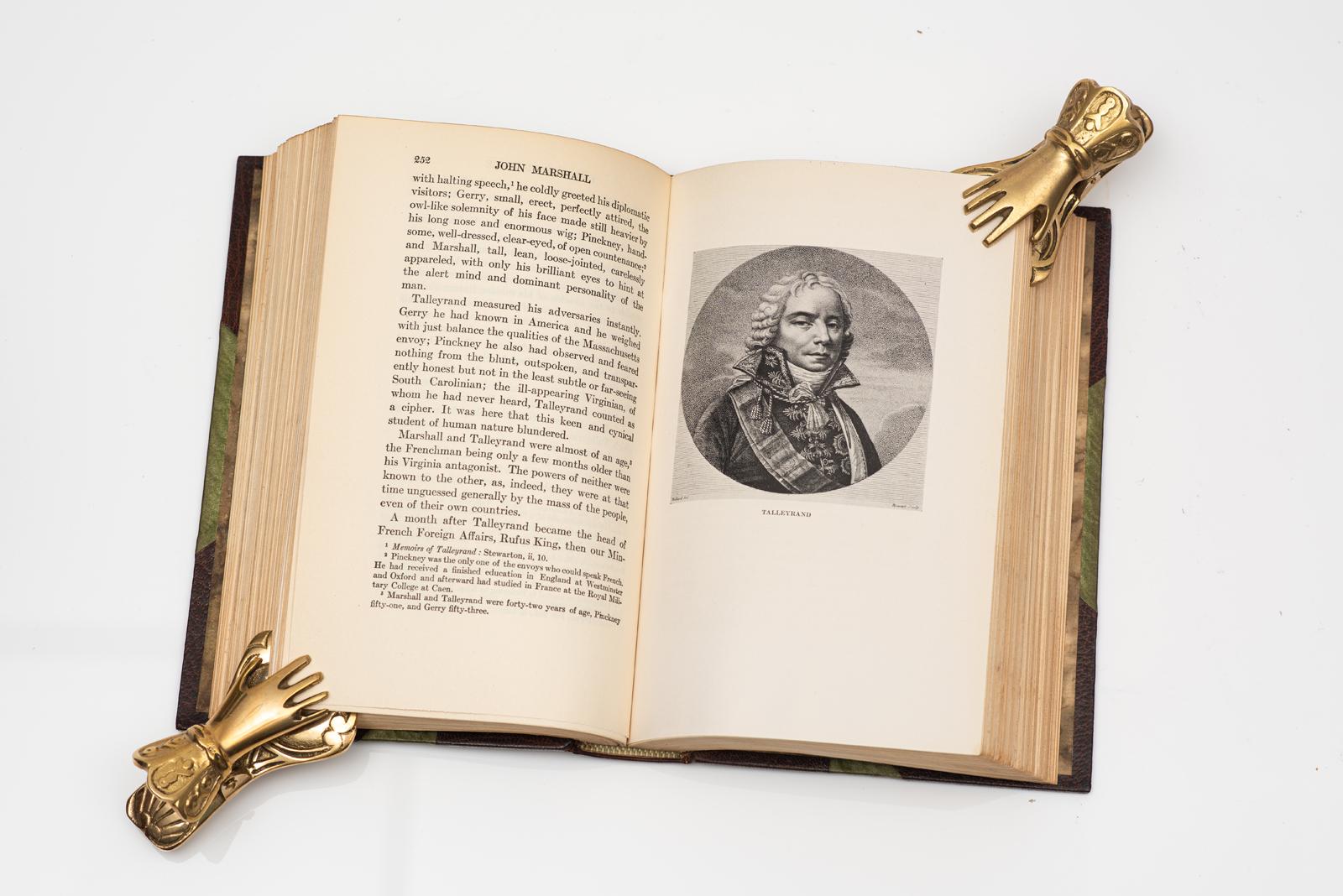 4 Vols. Albert J. Beveridge, The Life of John Marshall In Good Condition For Sale In New York, NY