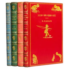 Vintage 4 Volumes, A.A. Milne, Pooh Series Winnie The Pooh Etc.