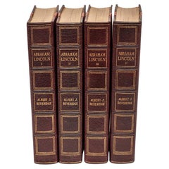 4 Volumes. Albert Beveridge, Abraham Lincoln (1809 - 1858)