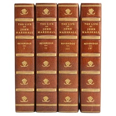 4 Volumes. Albert J. Beveridge, The Life of John Marshall