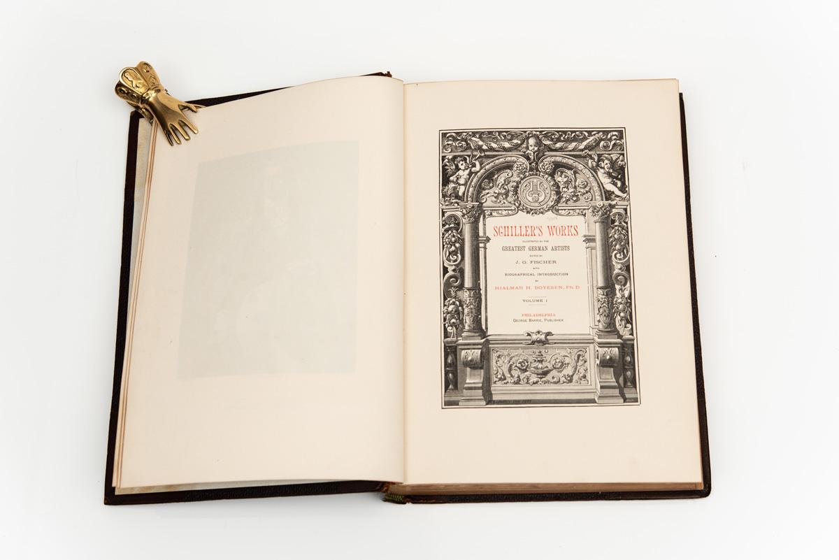 19th Century 4 Volumes. Friedrich Schiller, The Works
