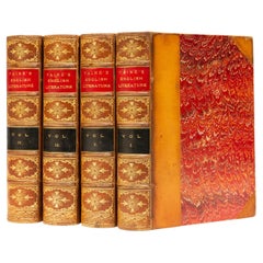 Antique 4 Volumes, H.A. Taine, History of English Literature