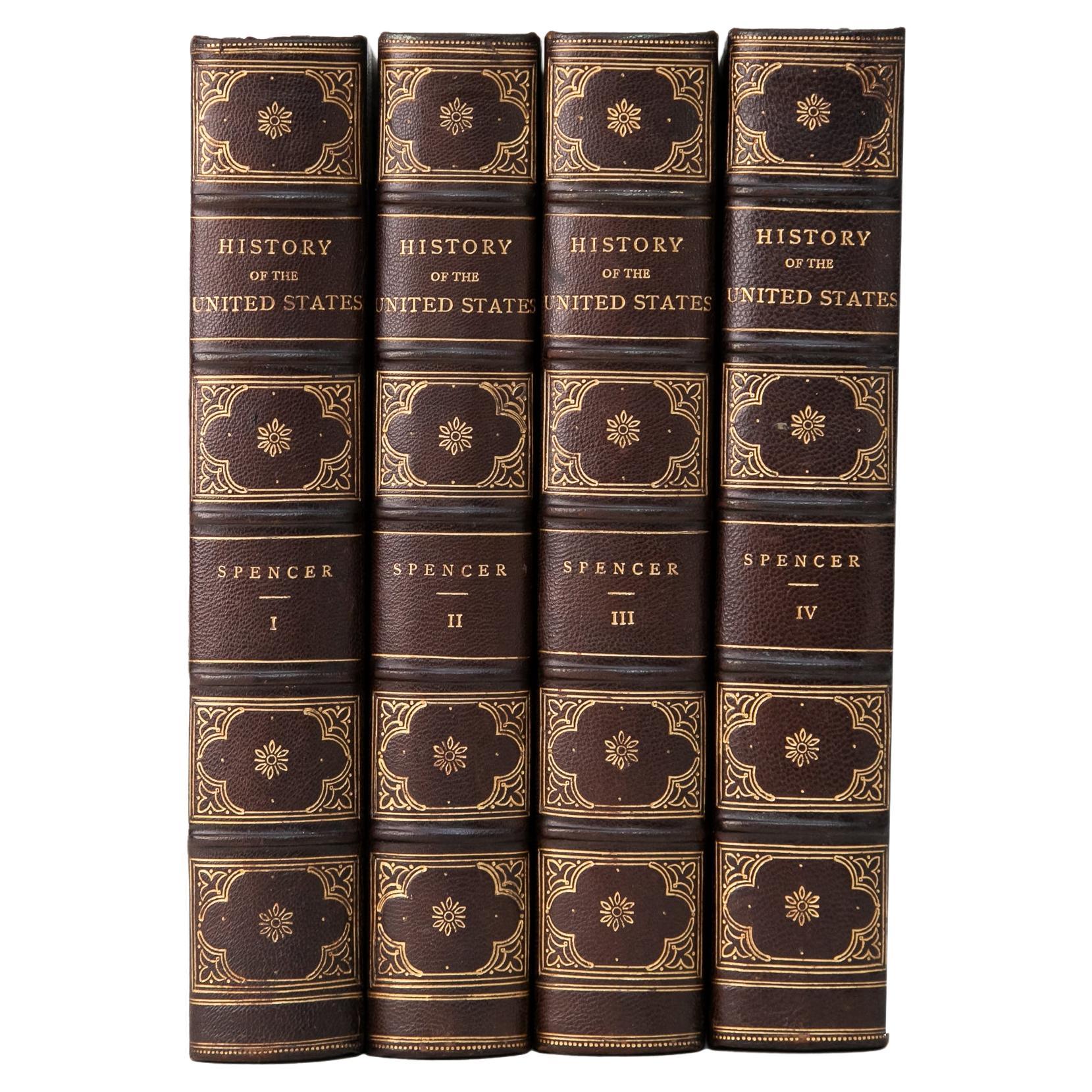 4 Volumes. J.A. Spencer, History of the United States.