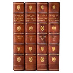 4 Volumes. John S.C. Abbott, the History of Napoleon Bonaparte.