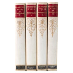 4 Volumes. Oliver Goldsmith, The Works.