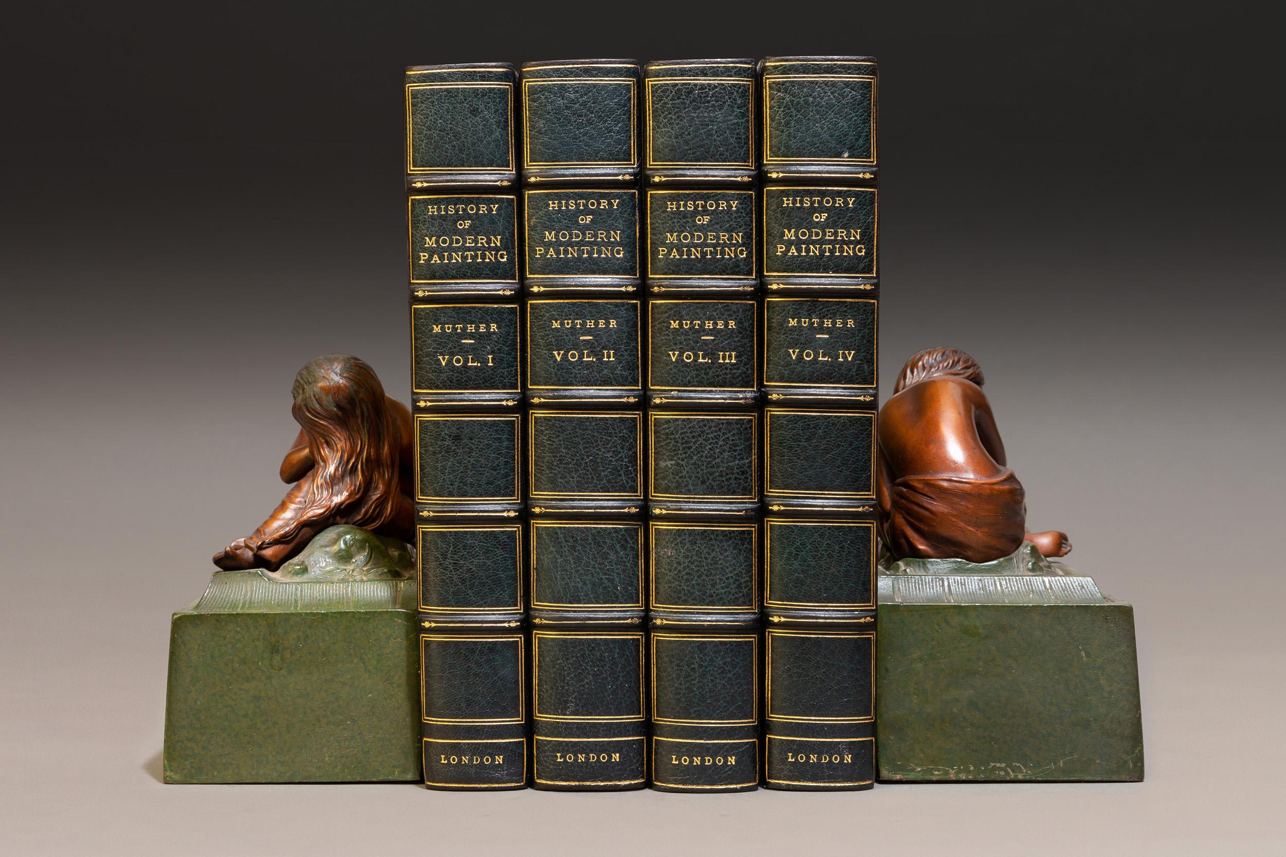 20th Century 4 Volumes, Richard Muther, The History of Modern Painting