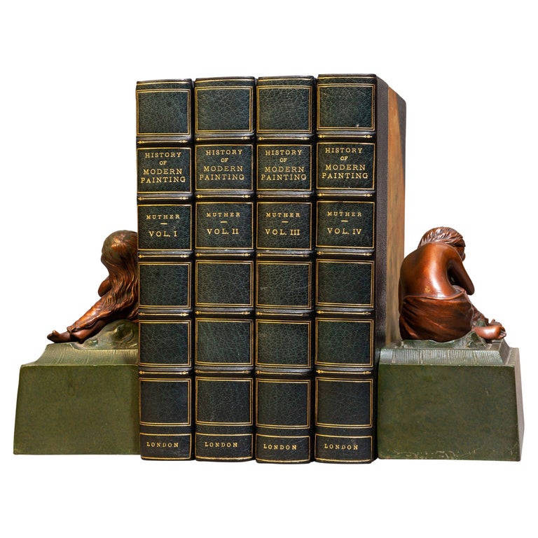 4 Volumes, Richard Muther, The History of Modern Painting For Sale