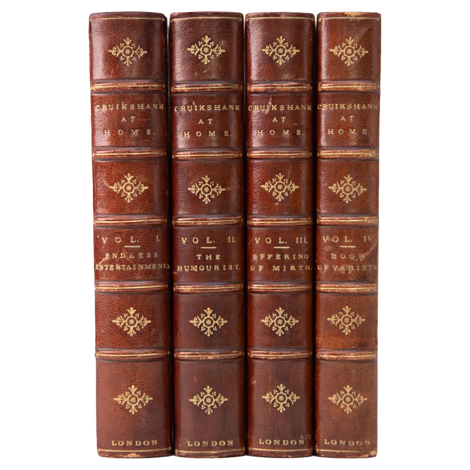 4 Volumes. Robert Cruikshank, Cruikshank at Home