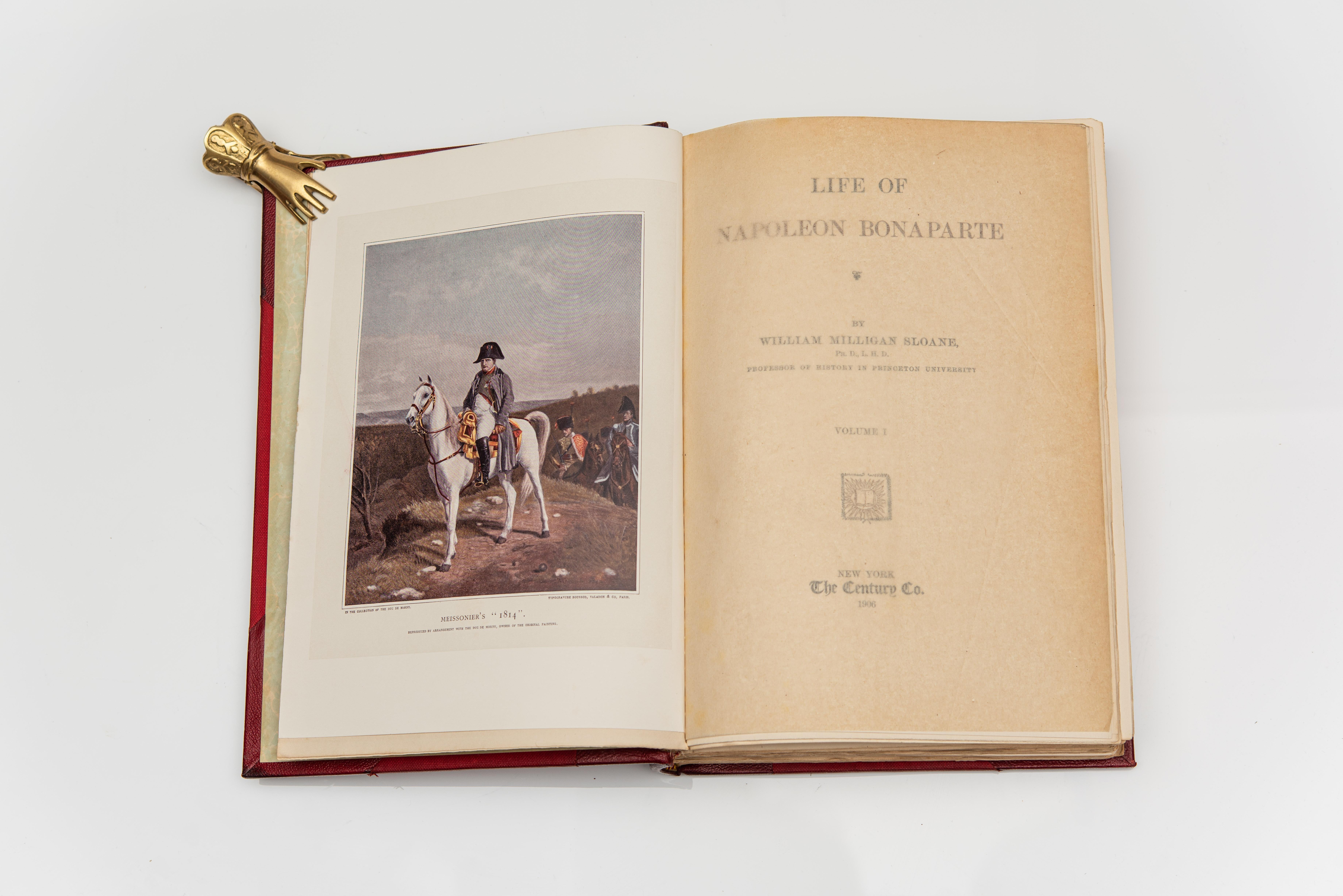 4 Volumes. Sloane, William M. Life Of Napoleon Bonaparte. In Good Condition For Sale In New York, NY