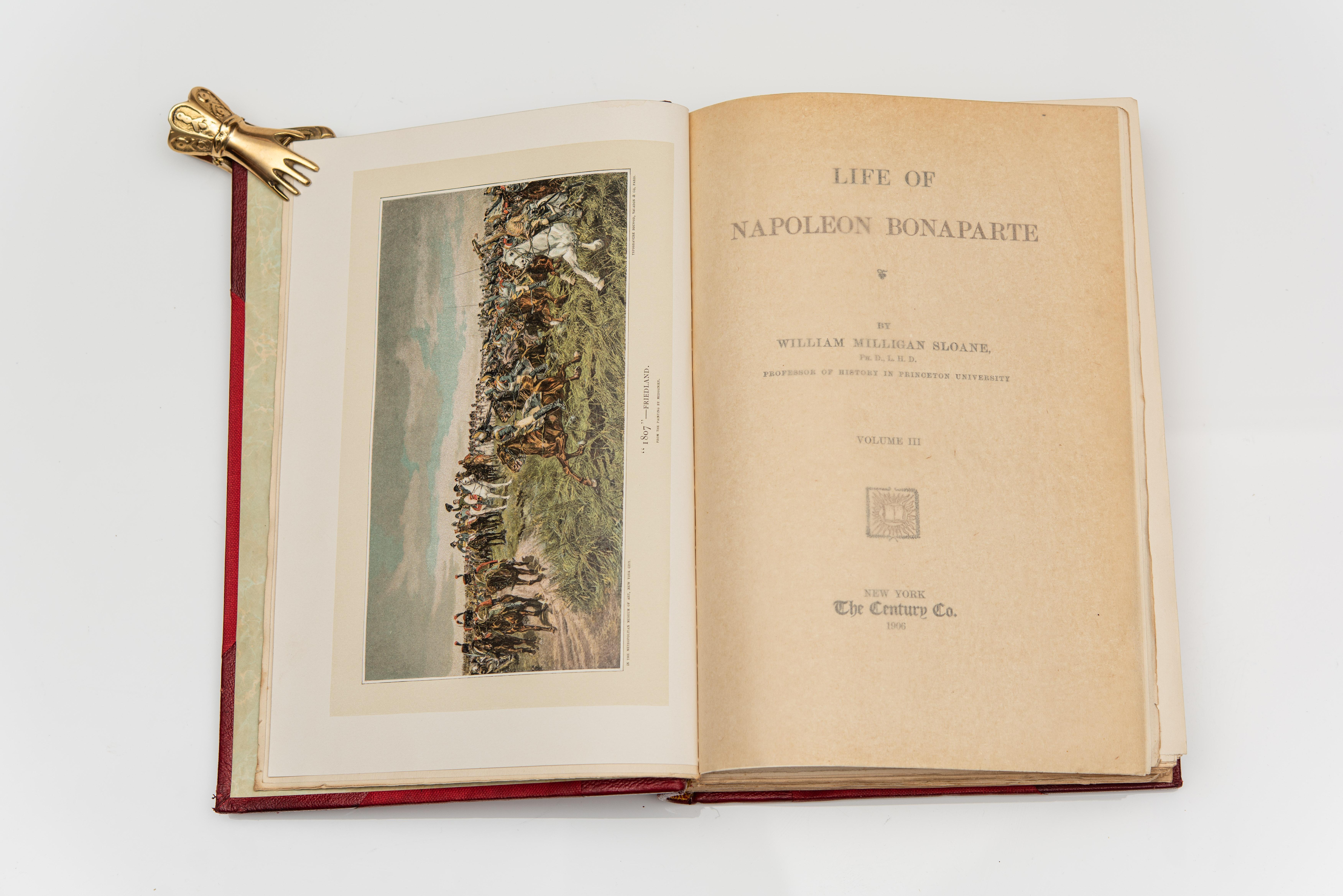 20th Century 4 Volumes. Sloane, William M. Life Of Napoleon Bonaparte. For Sale