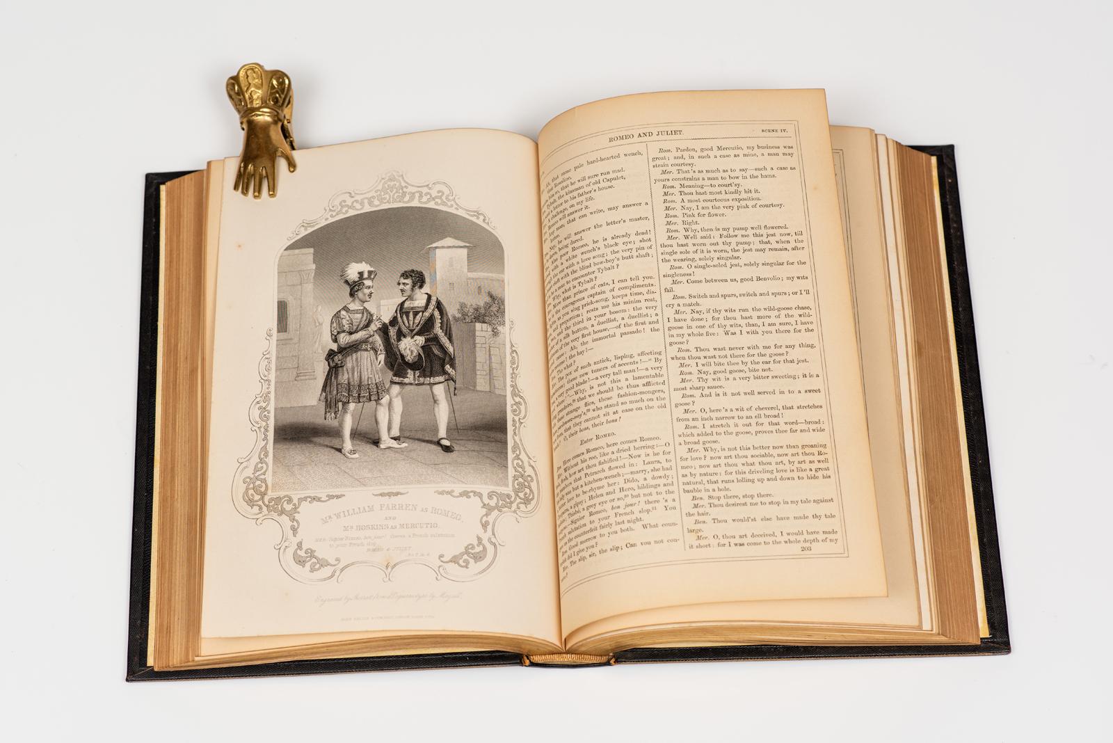 19th Century 4 Volumes. The Works of Shakespeare.