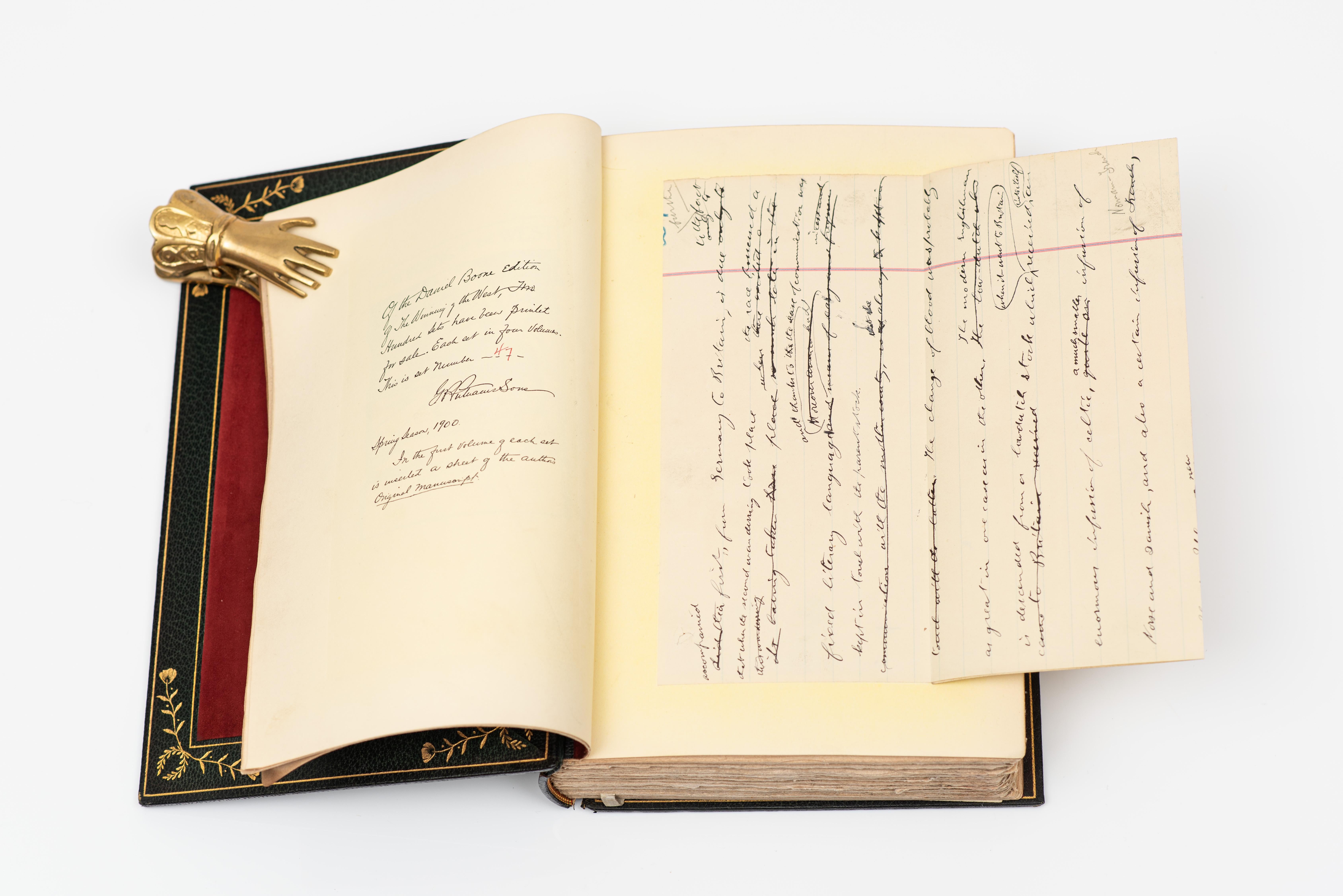 4 Volumes. Theodore Roosevelt, The Winning of the West. In Good Condition In New York, NY