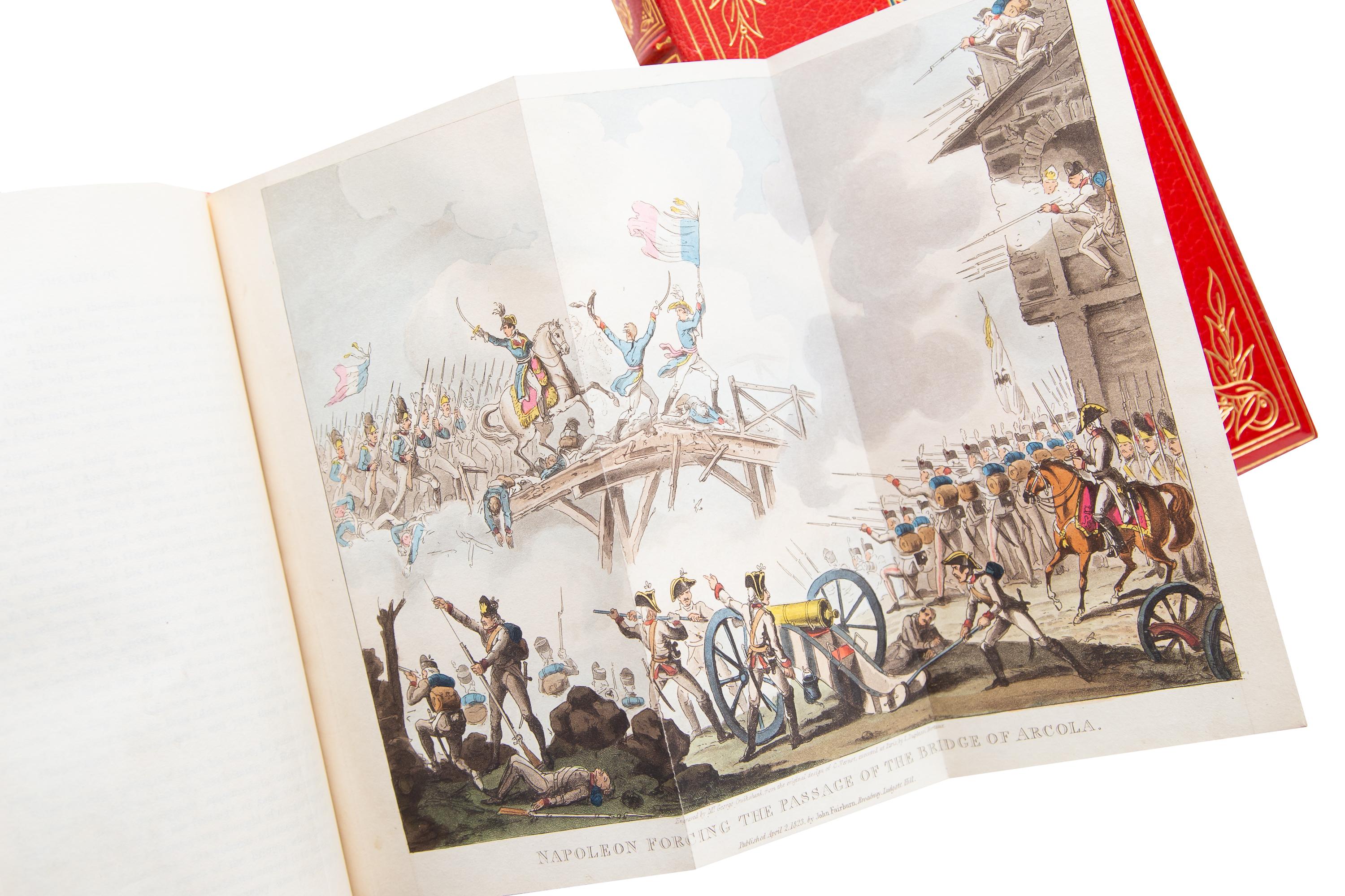 English 4 Volumes, W.H. Ireland, The Life of Napoleon Bonaparte For Sale