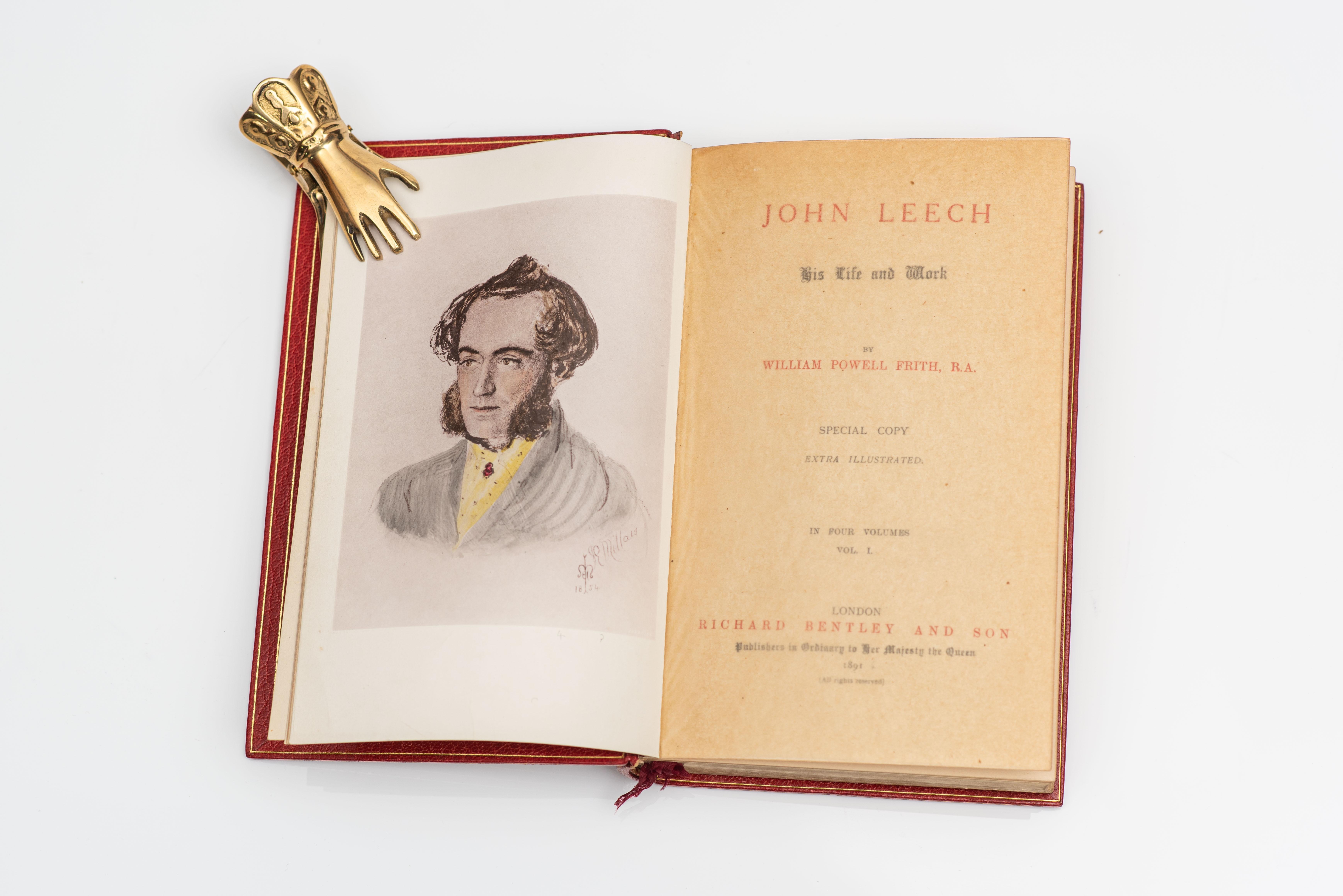 4 Volumes. William Powell Frith, John Leech : His Life and Work Bon état - En vente à New York, NY