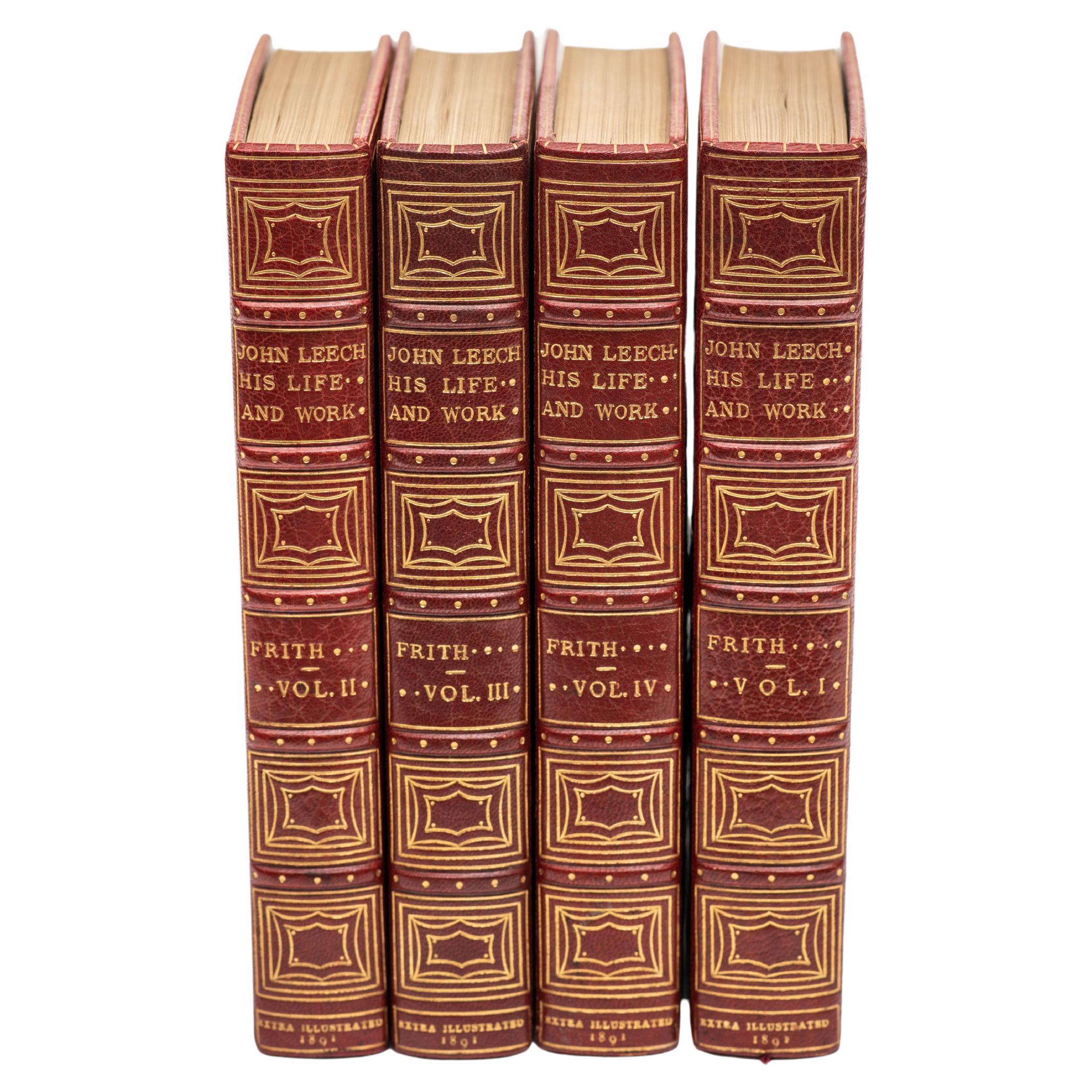 4 Volumes. William Powell Frith, John Leech: His Life and Work.