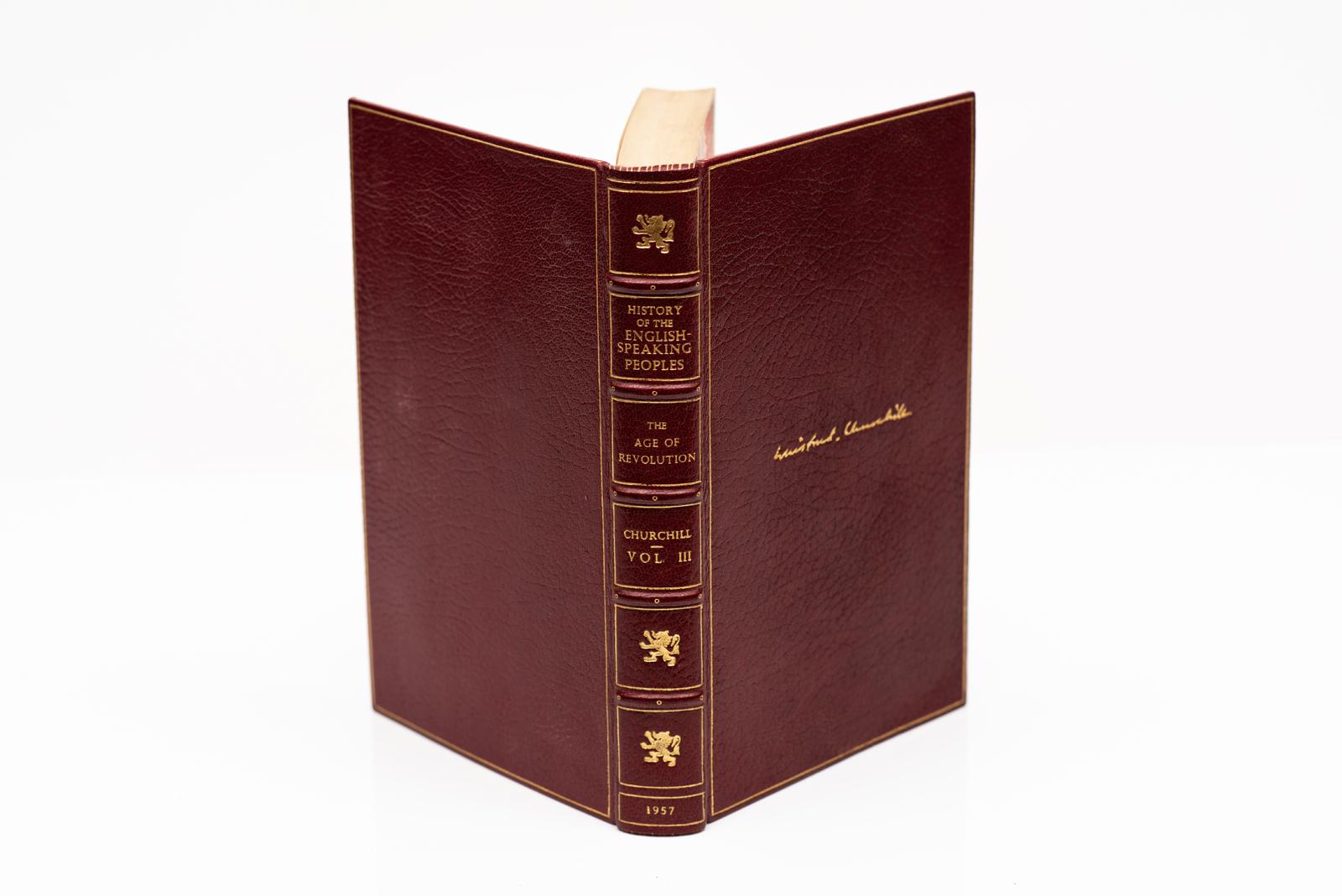 4 Volumes. Winston Churchill, A History of the English Speaking Peoples In Good Condition For Sale In New York, NY