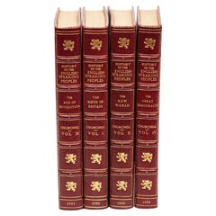 4 Volumes. Winston Churchill, Histoire des peuples de langue anglaise
